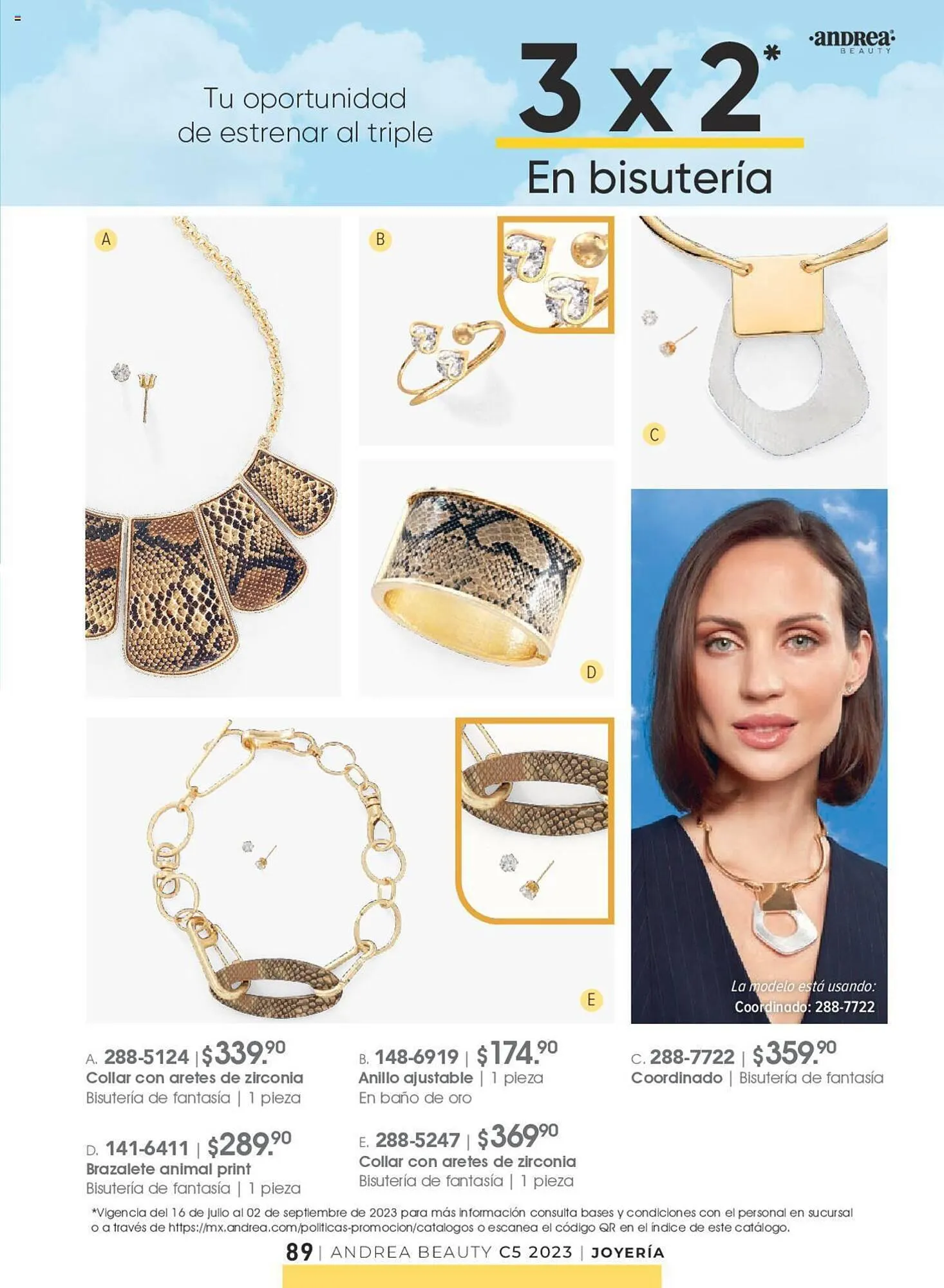 Catálogo de Catálogo Andrea 16 de julio al 2 de septiembre 2023 - Pagina 89