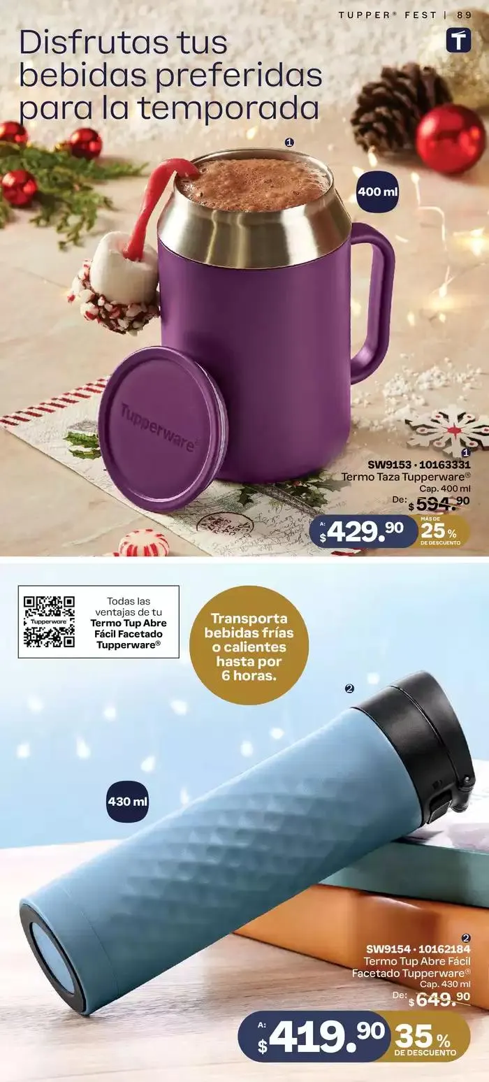 Catálogo de Tupper Tips 20 de diciembre al 29 de diciembre 2024 - Pagina 89