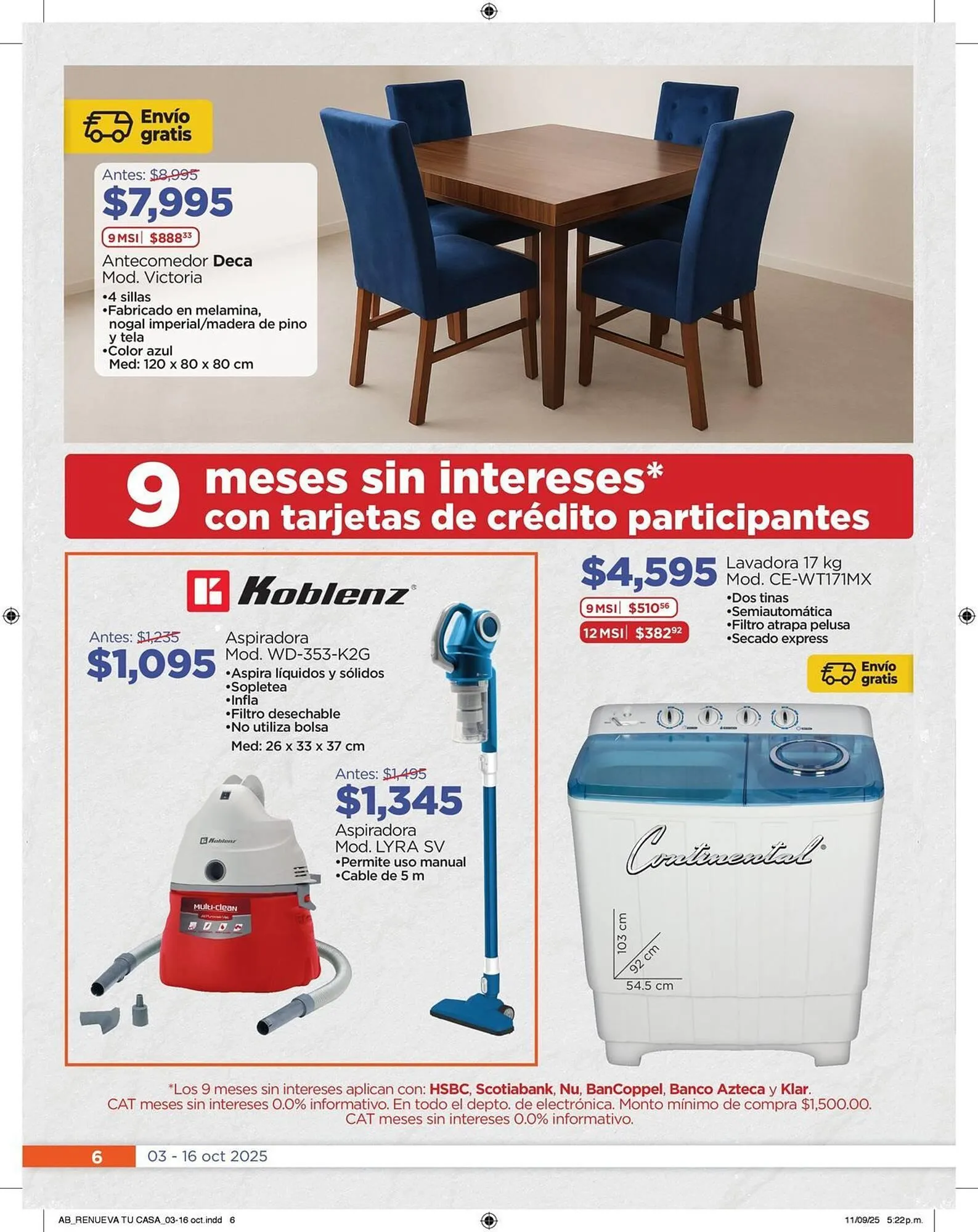 Catálogo de Folleto Chedraui 6 de octubre al 16 de octubre 2025 - Pagina 6