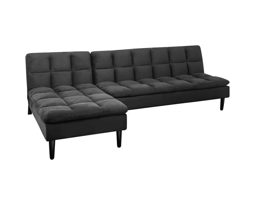 Sofá escuadra globe negro