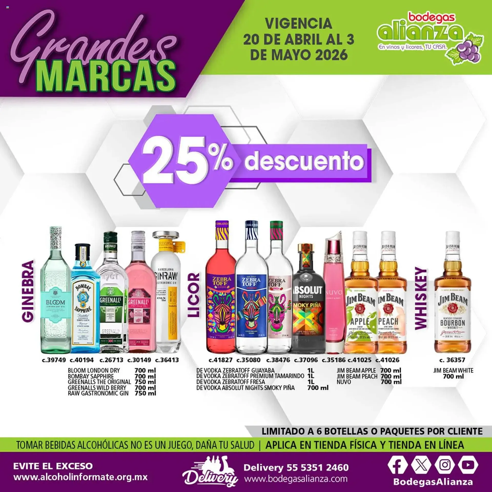 Catálogo de Folleto Bodegas Alianza 20 de abril al 3 de mayo 2026 - Pagina 6