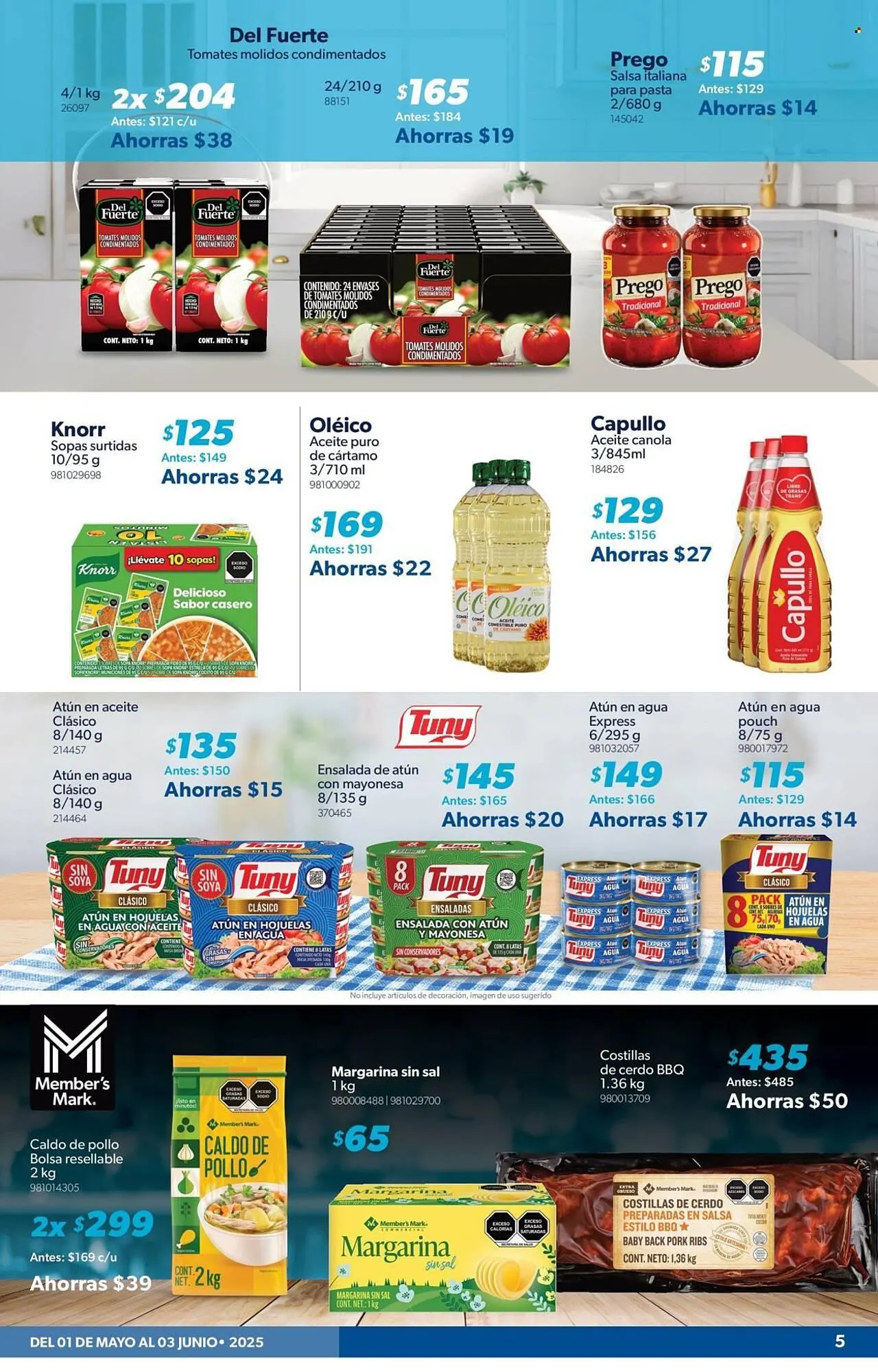 Catálogo de Catálogo Sam's Club 1 de mayo al 3 de junio 2025 - Pagina 5