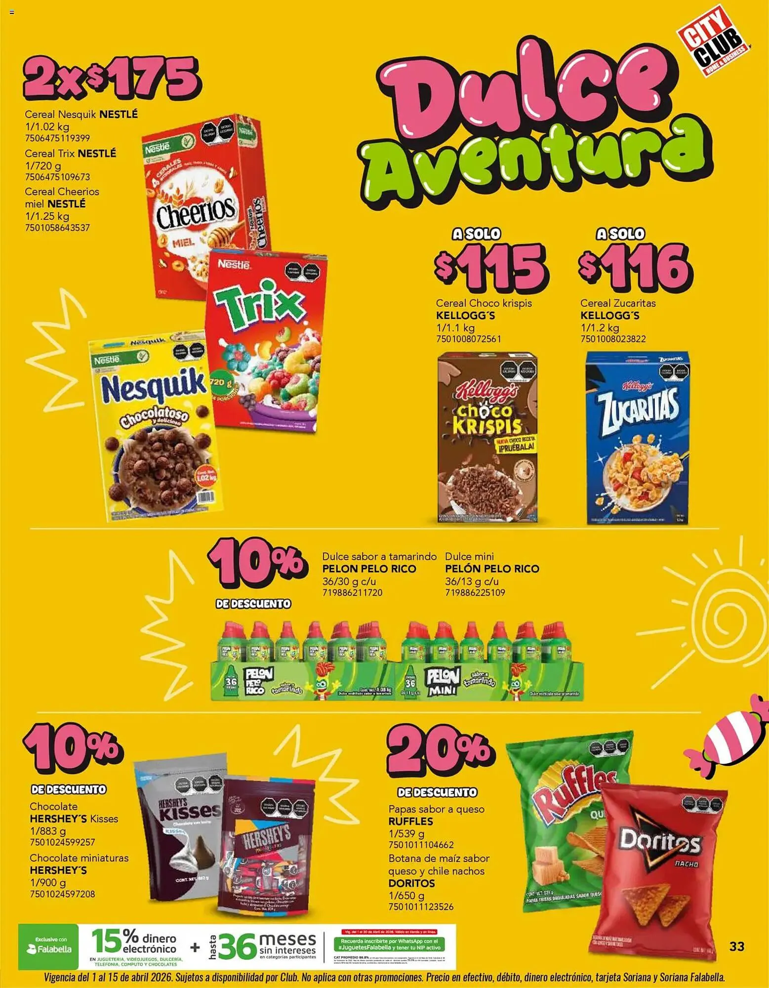 Catálogo de Catálogo City Club 1 de abril al 1 de mayo 2026 - Pagina 33