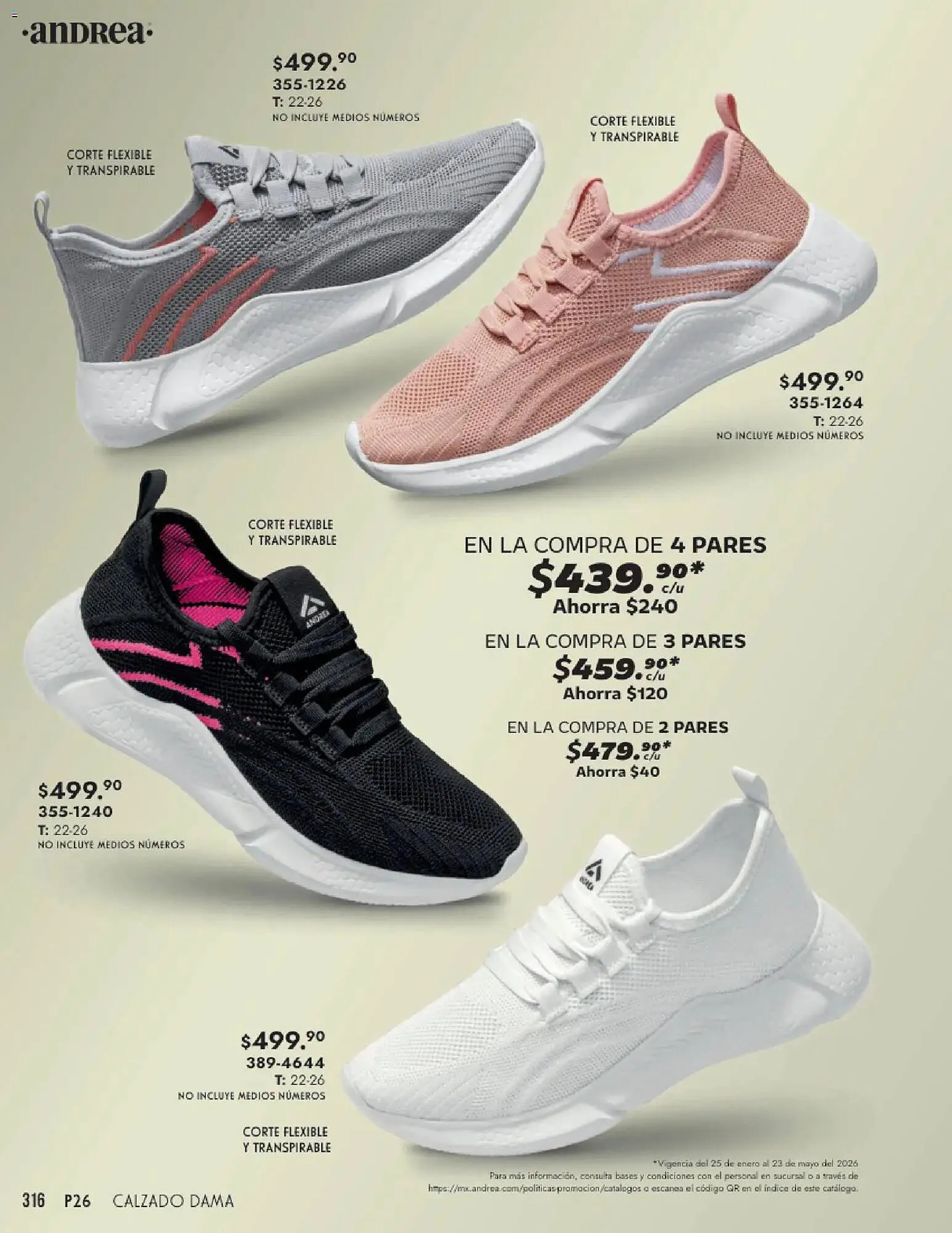 Catálogo de Catálogo Andrea 25 de enero al 24 de mayo 2026 - Pagina 316