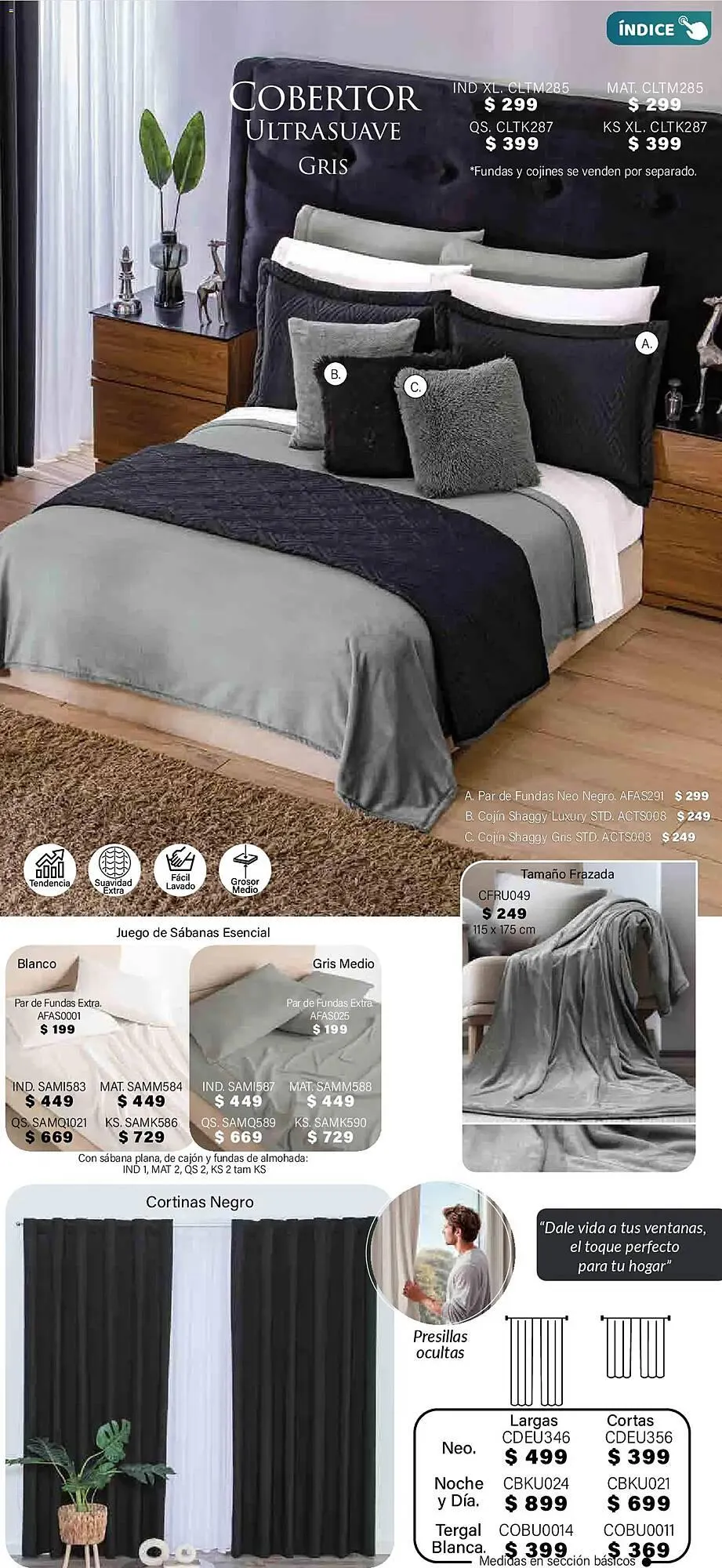 Catálogo de Catálogo Colchas Concord 1 de noviembre al 1 de febrero 2026 - Pagina 377