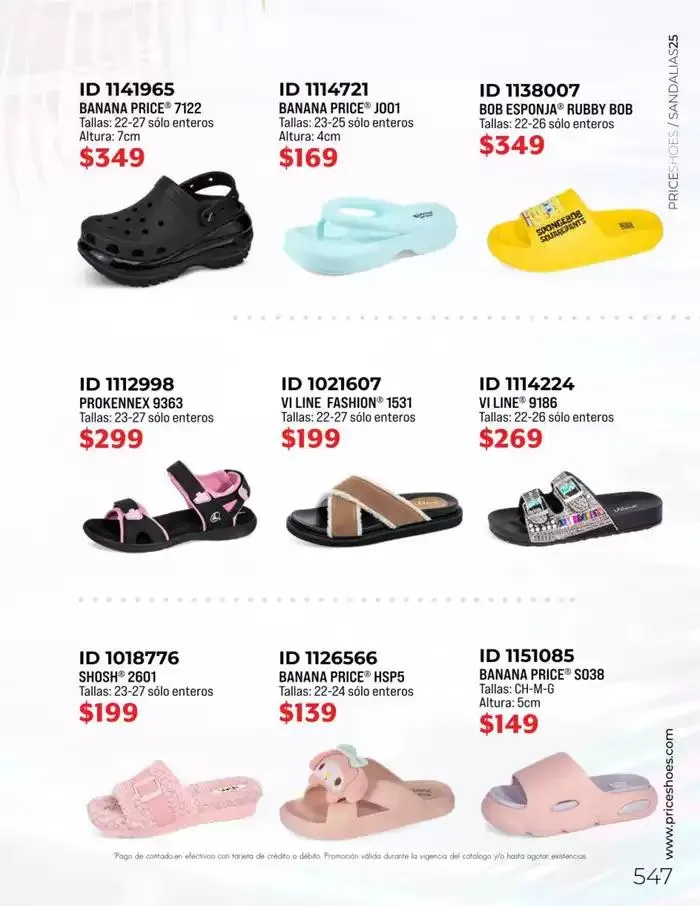 Catálogo de SANDALIAS | 2025 | 1E 27 de enero al 30 de septiembre 2025 - Pagina 547