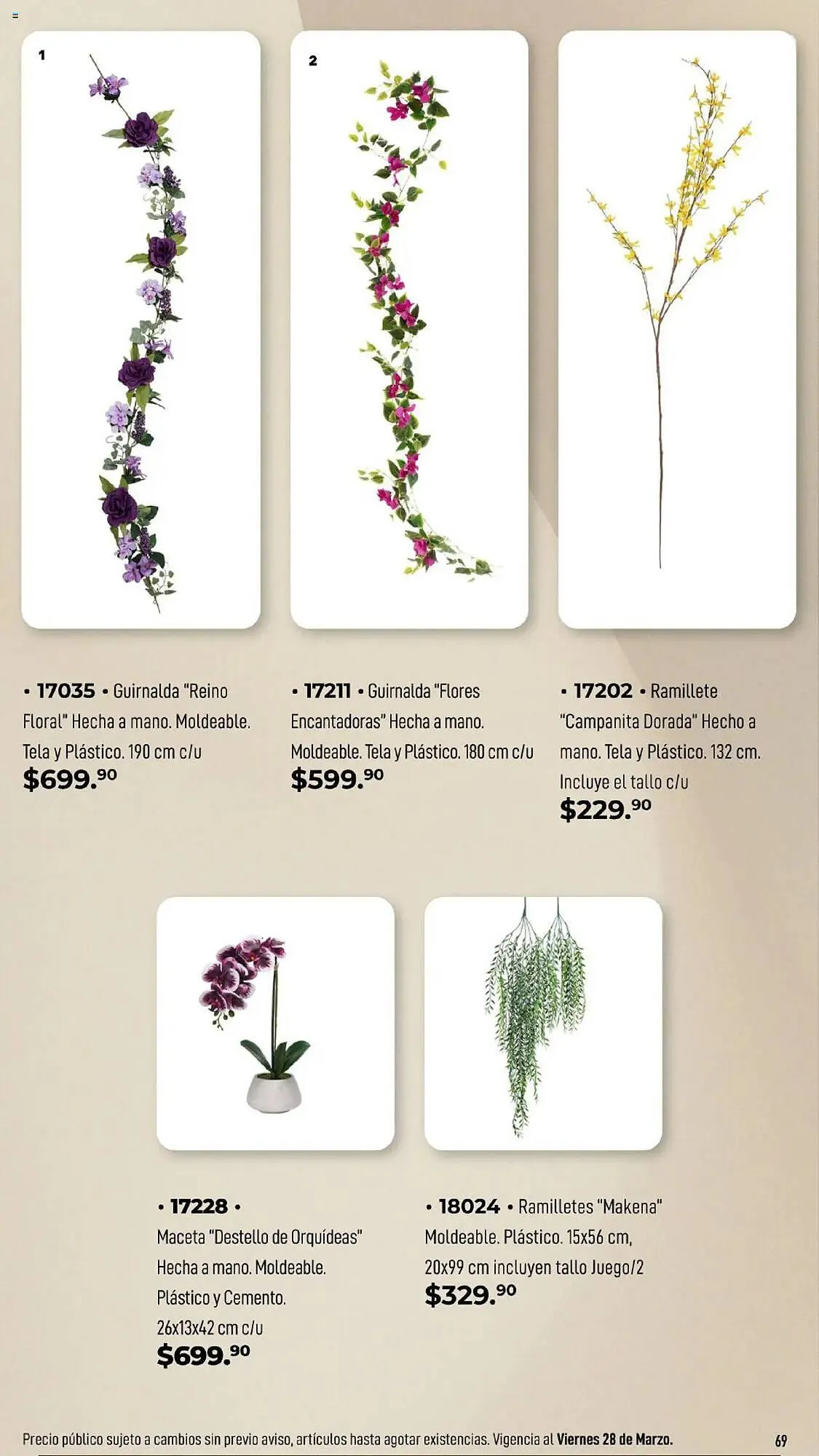 Catálogo de Catálogo Home Interiors 17 de febrero al 28 de marzo 2025 - Pagina 69