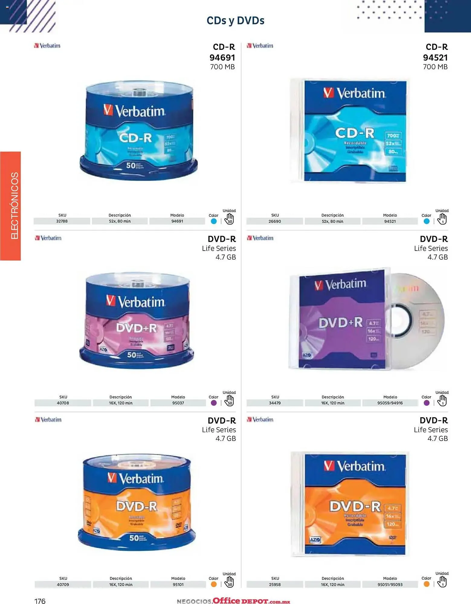 Catálogo de Catálogo Office Depot 12 de enero al 1 de enero 2027 - Pagina 178