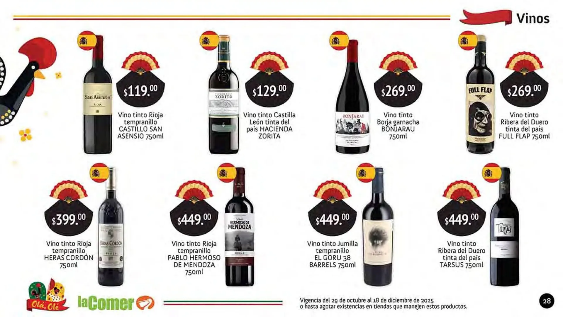 Catálogo de Folleto La Comer 29 de octubre al 18 de diciembre 2025 - Pagina 28