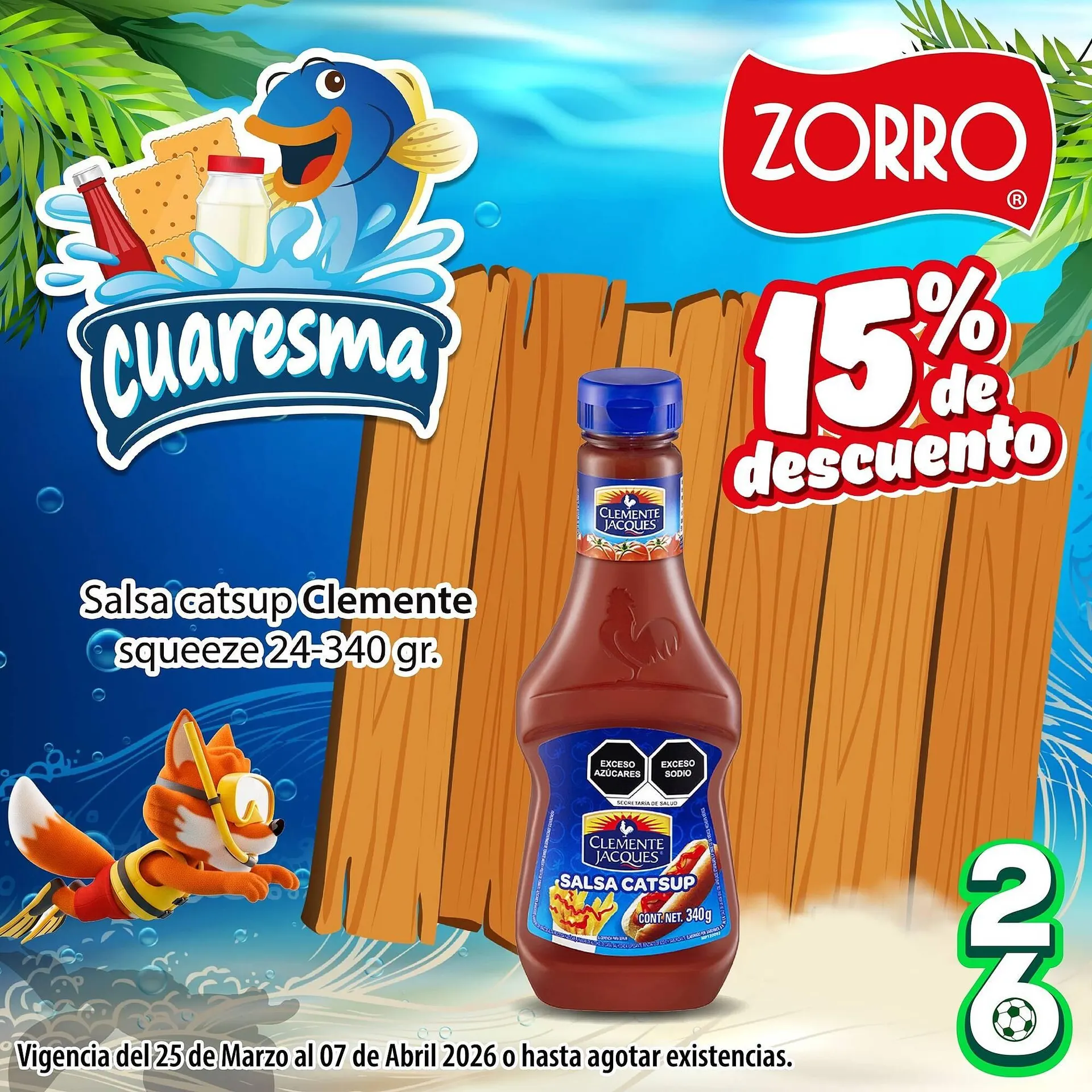 Catálogo de Catálogo Zorro 25 de marzo al 7 de abril 2026 - Pagina 1