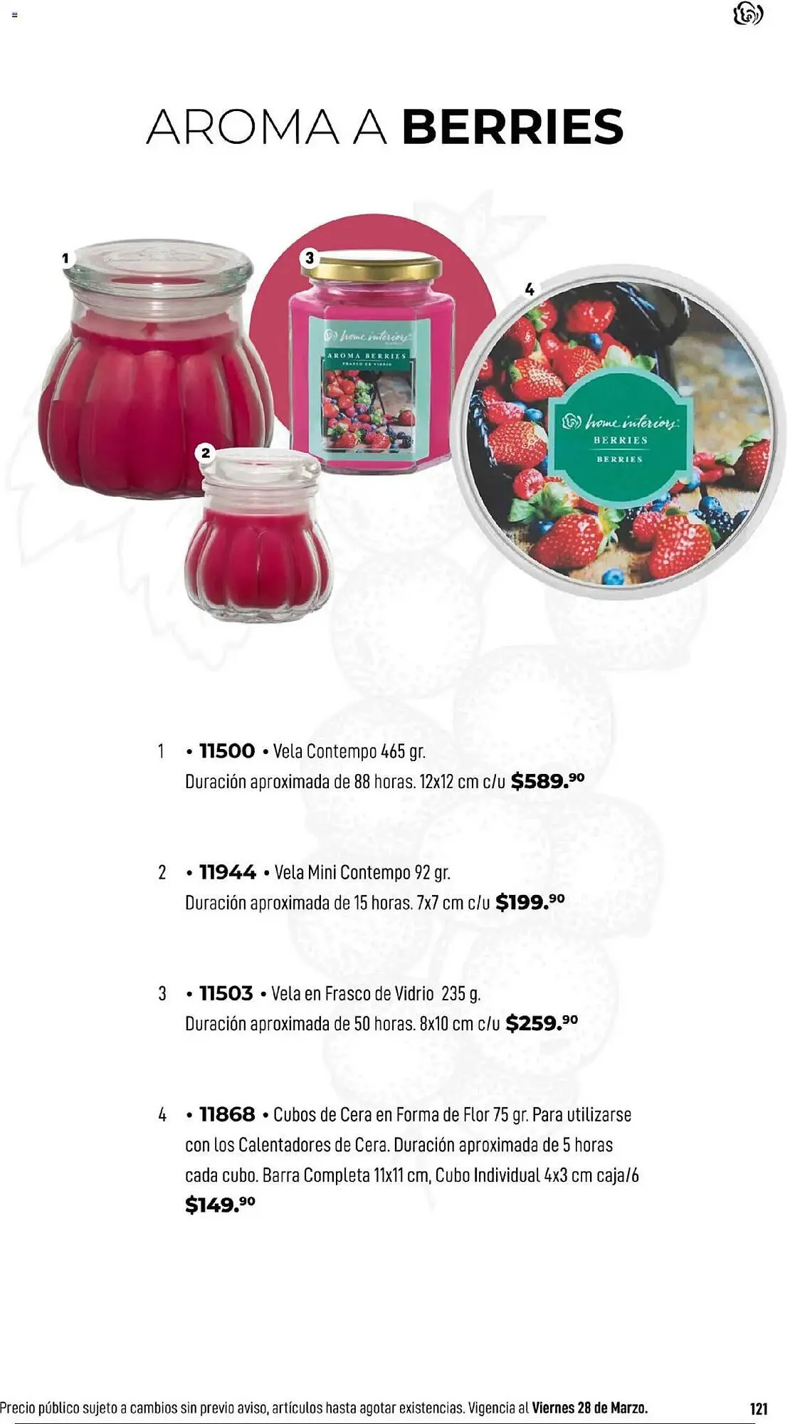 Catálogo de Catálogo Home Interiors 17 de febrero al 28 de marzo 2025 - Pagina 121