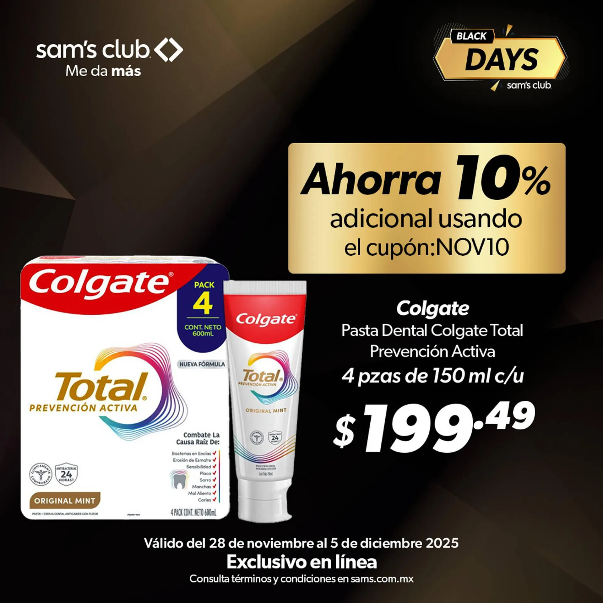 Catálogo de Catálogo Sam's Club 1 de diciembre al 5 de diciembre 2025 - Pagina 3