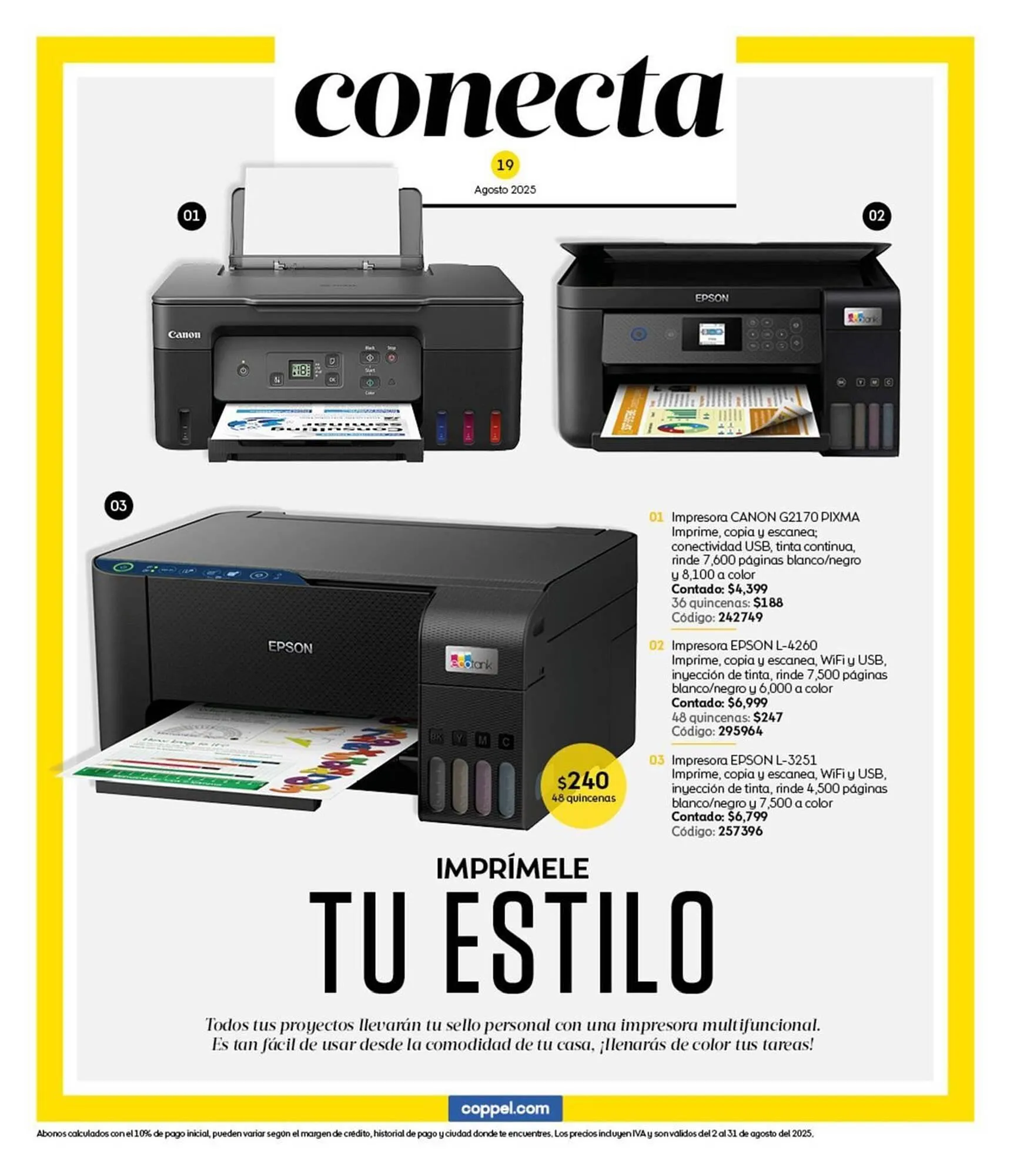 Catálogo de Catálogo Coppel 1 de agosto al 31 de agosto 2025 - Pagina 19