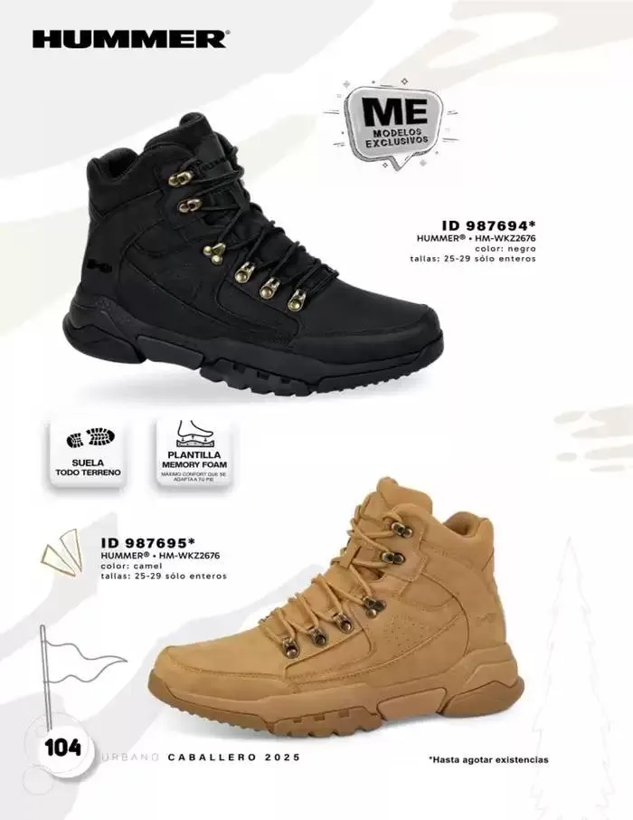 Catálogo de URBANO | CABALLEROS | 2025 | 1E 1 de marzo al 30 de septiembre 2025 - Pagina 104
