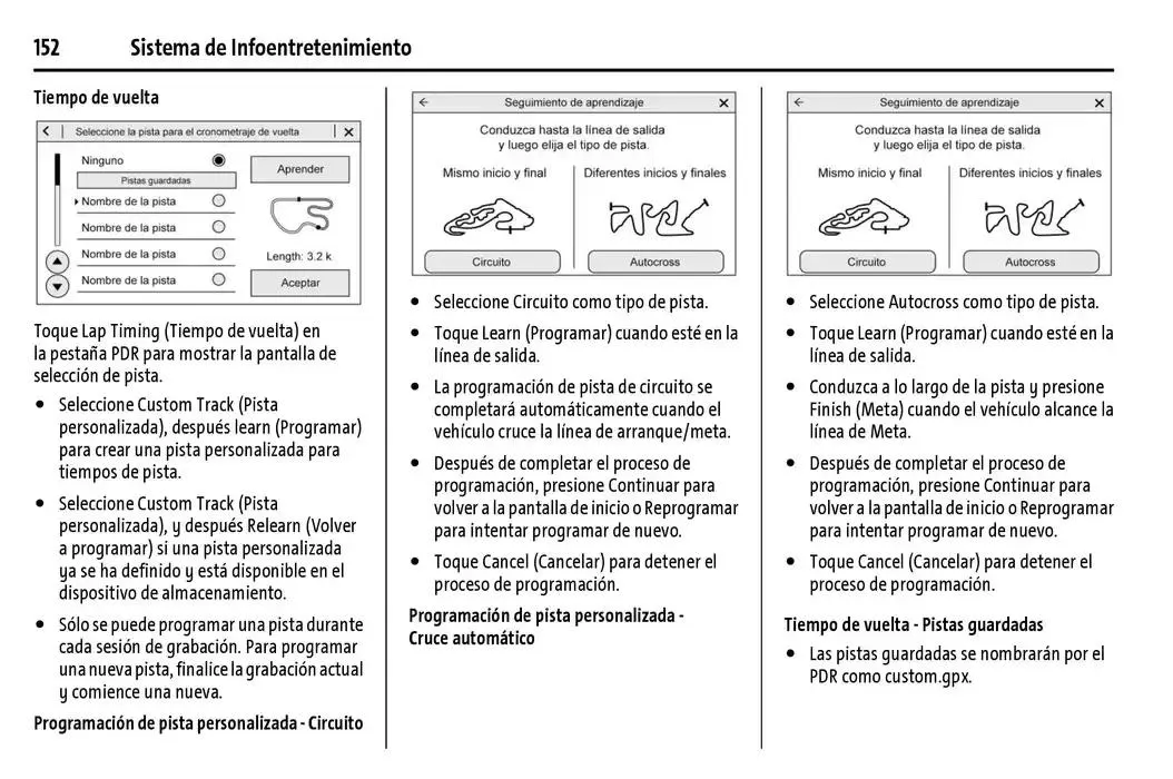 Catálogo de Chevrolet Corvette Stingray Manual del propietario 22 de enero al 31 de diciembre 2025 - Pagina 153