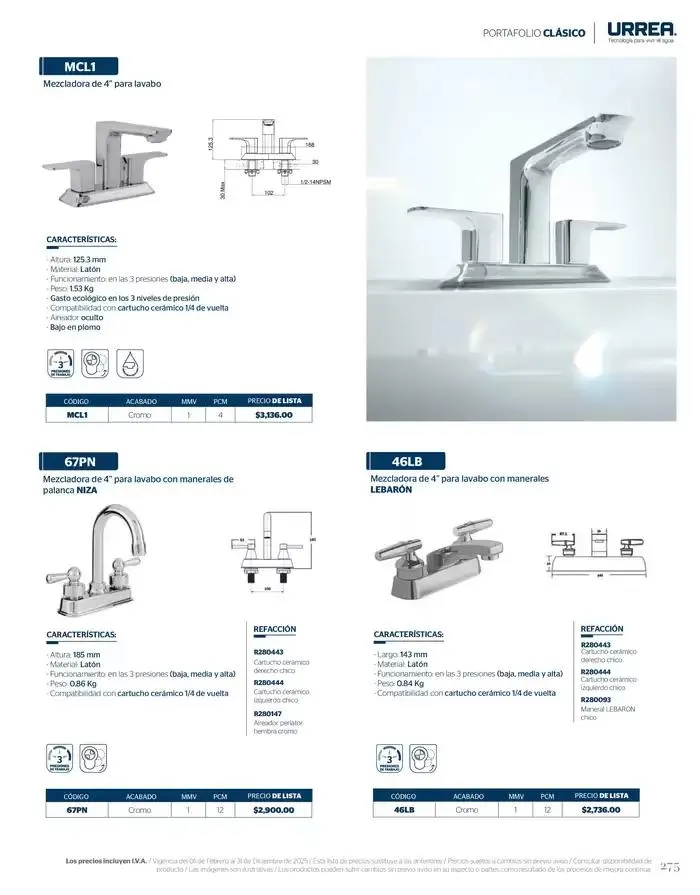 Catálogo de Catálogo Residencial 2025 28 de febrero al 28 de febrero 2026 - Pagina 281