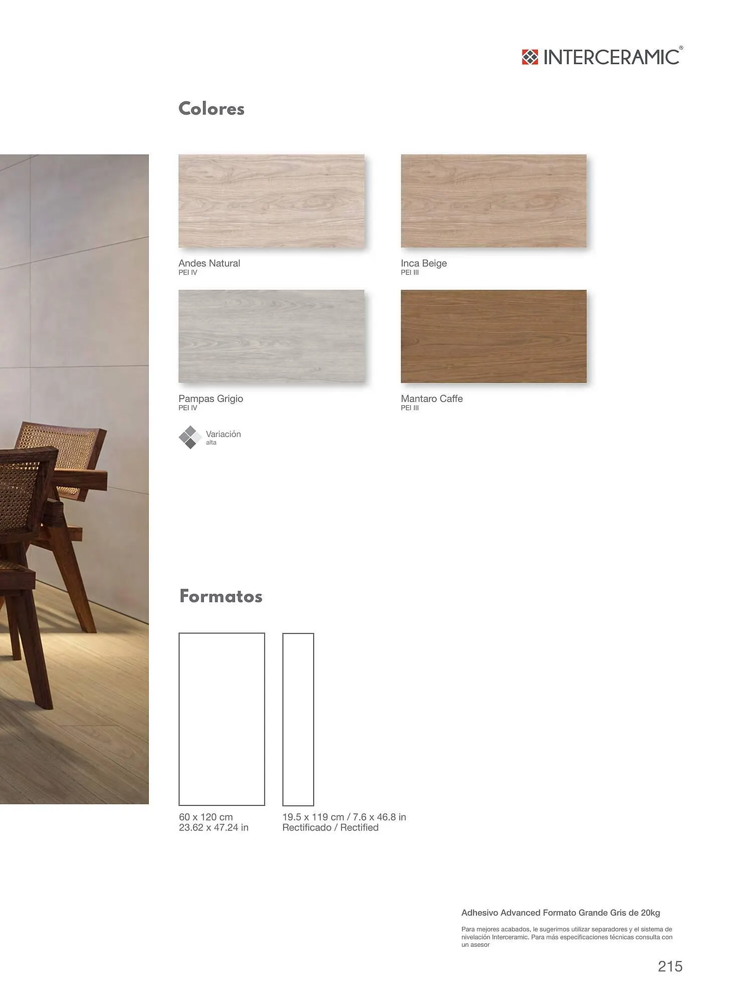 Catálogo de Catálogo Interceramic 12 de marzo al 31 de diciembre 2024 - Pagina 215