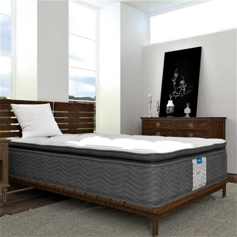 Colchón Individual Restonic Antibacterial Ortopédico Oferta Especial Colchoneta PILLOW TOP.