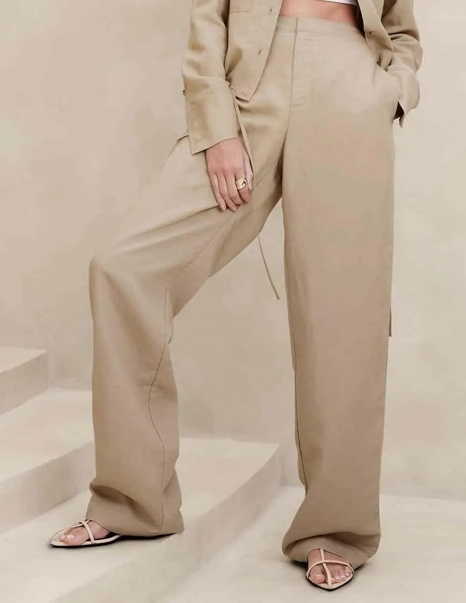 Pantalón amplio para mujer