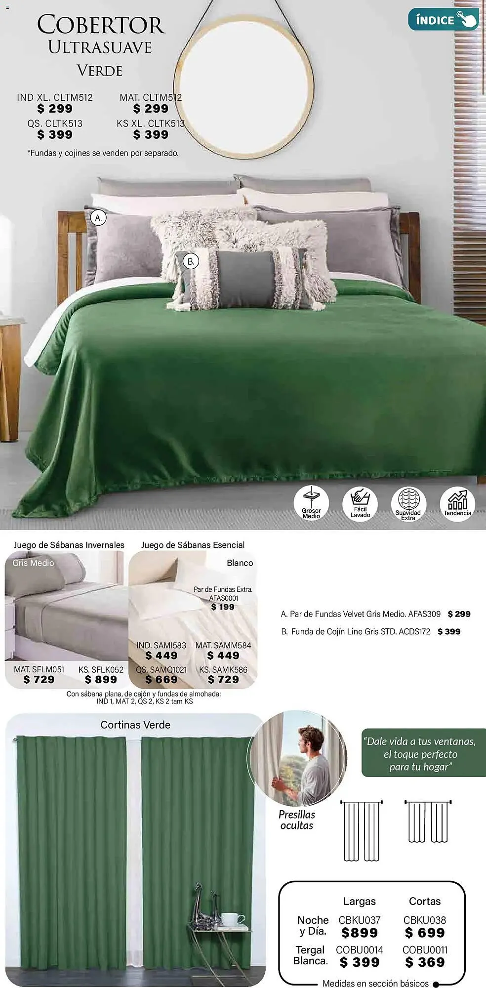 Catálogo de Catálogo Colchas Concord 1 de noviembre al 1 de febrero 2026 - Pagina 368