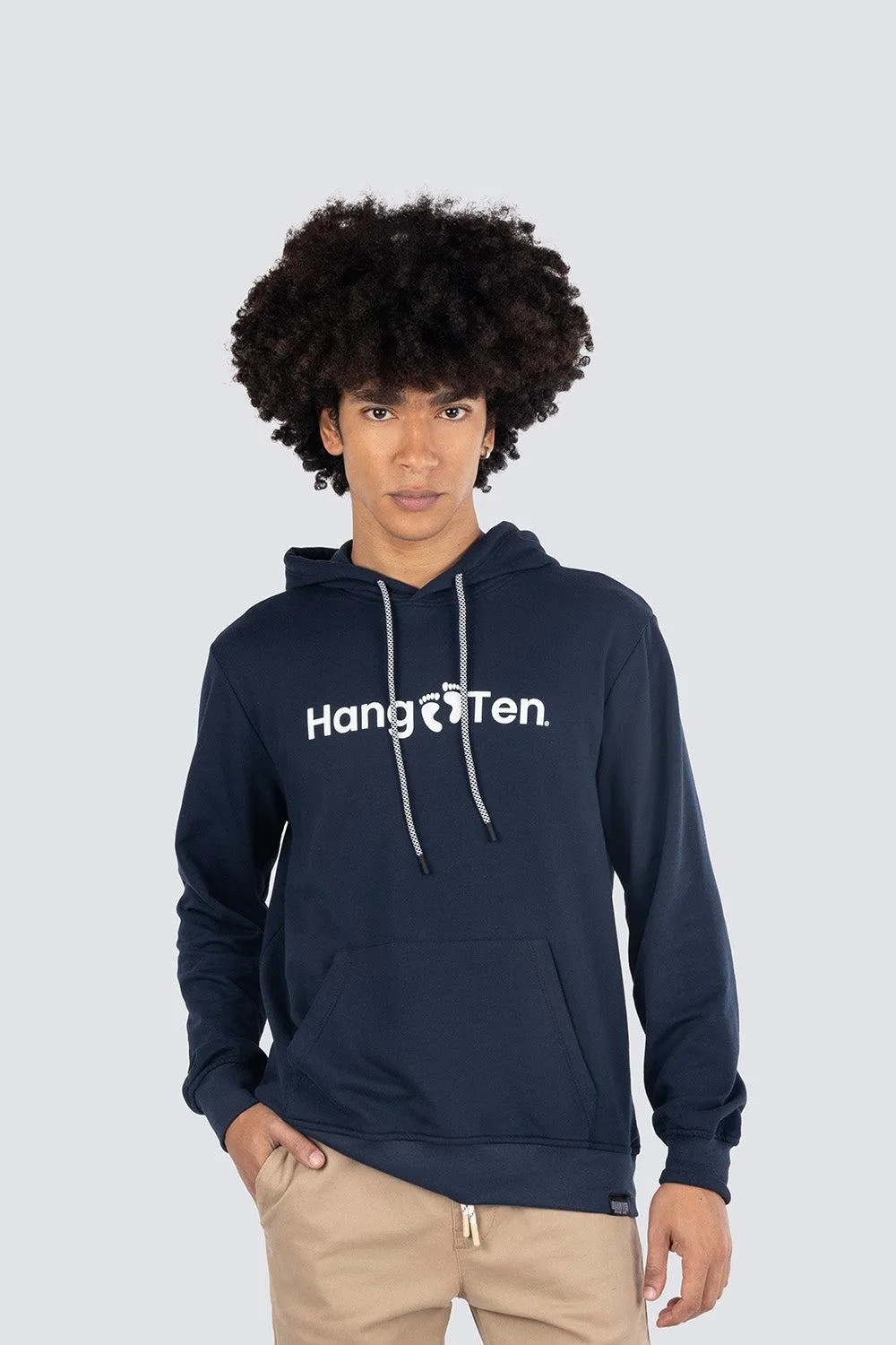 Sudadera cerrada con estampado