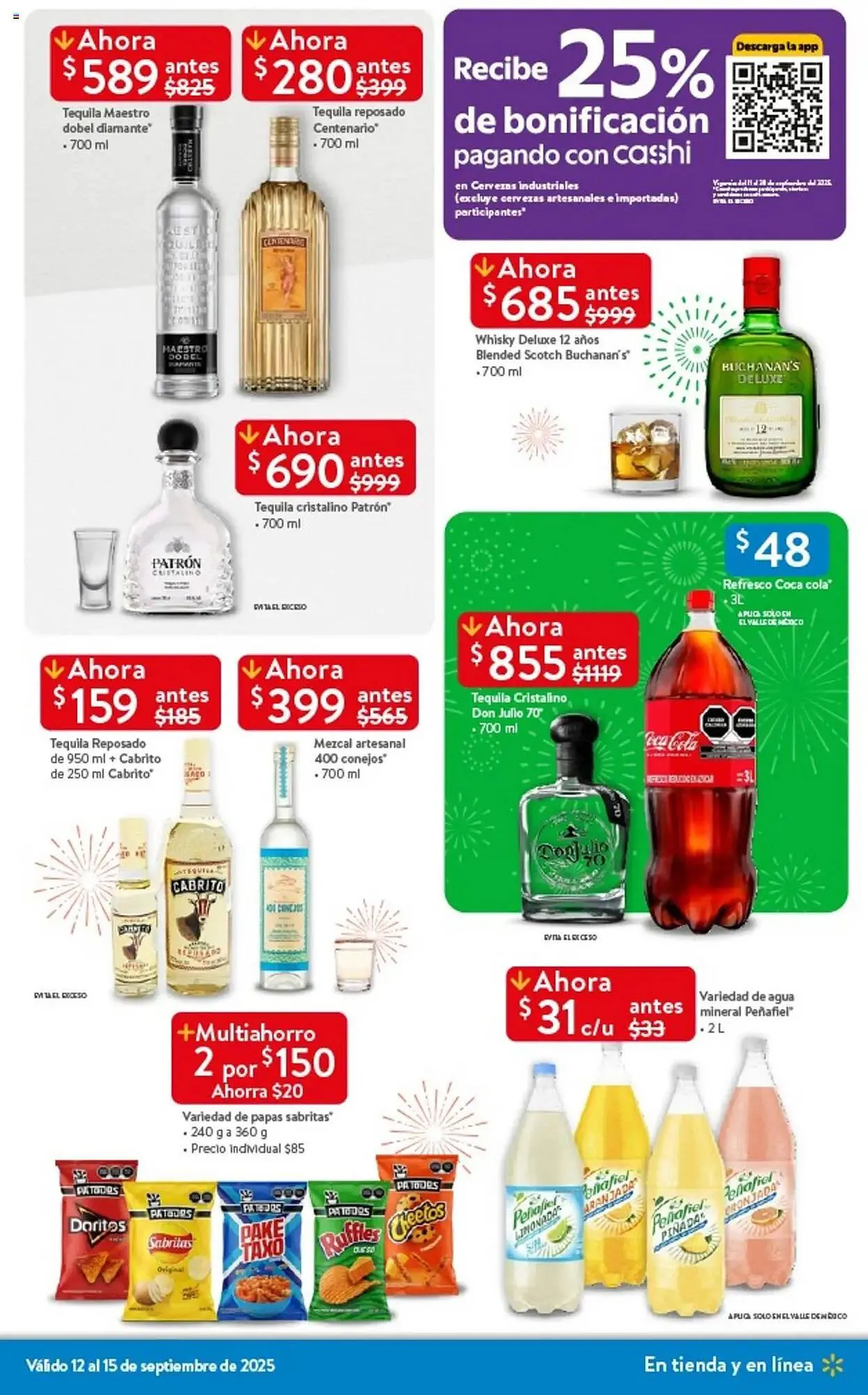 Catálogo de Folleto Walmart 12 de septiembre al 15 de septiembre 2025 - Pagina 3