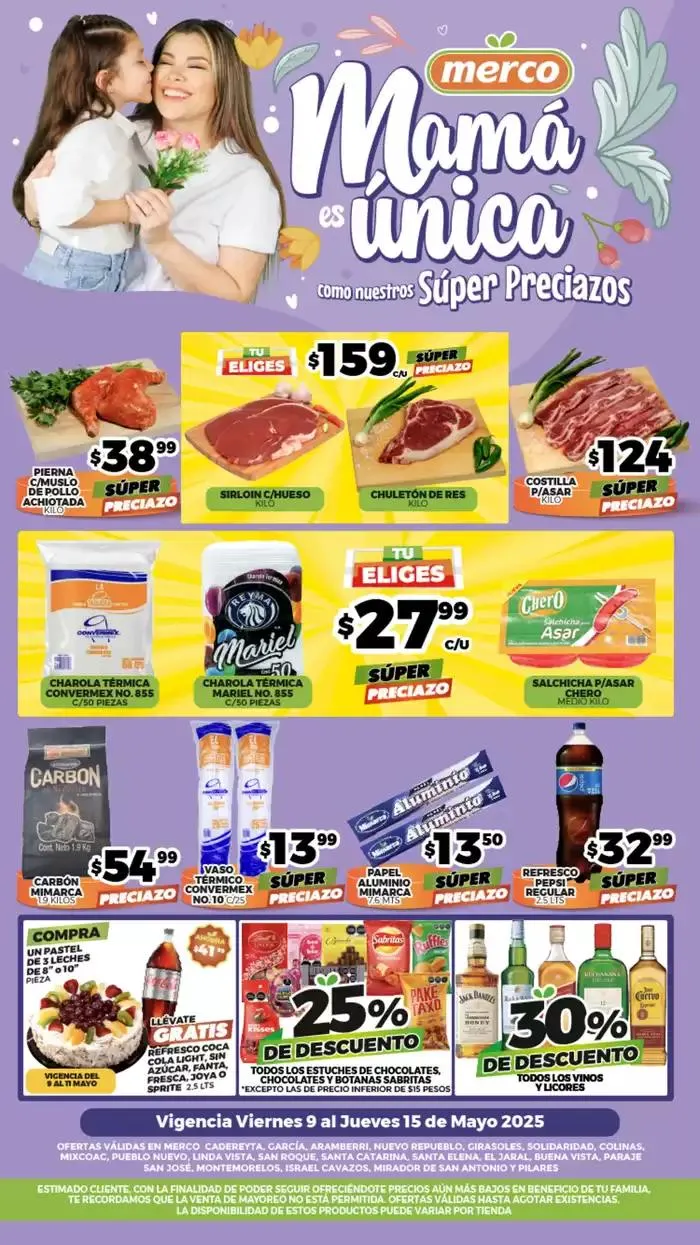 Catálogo de Mamá es única 9 de mayo al 15 de mayo 2025 - Pagina 1