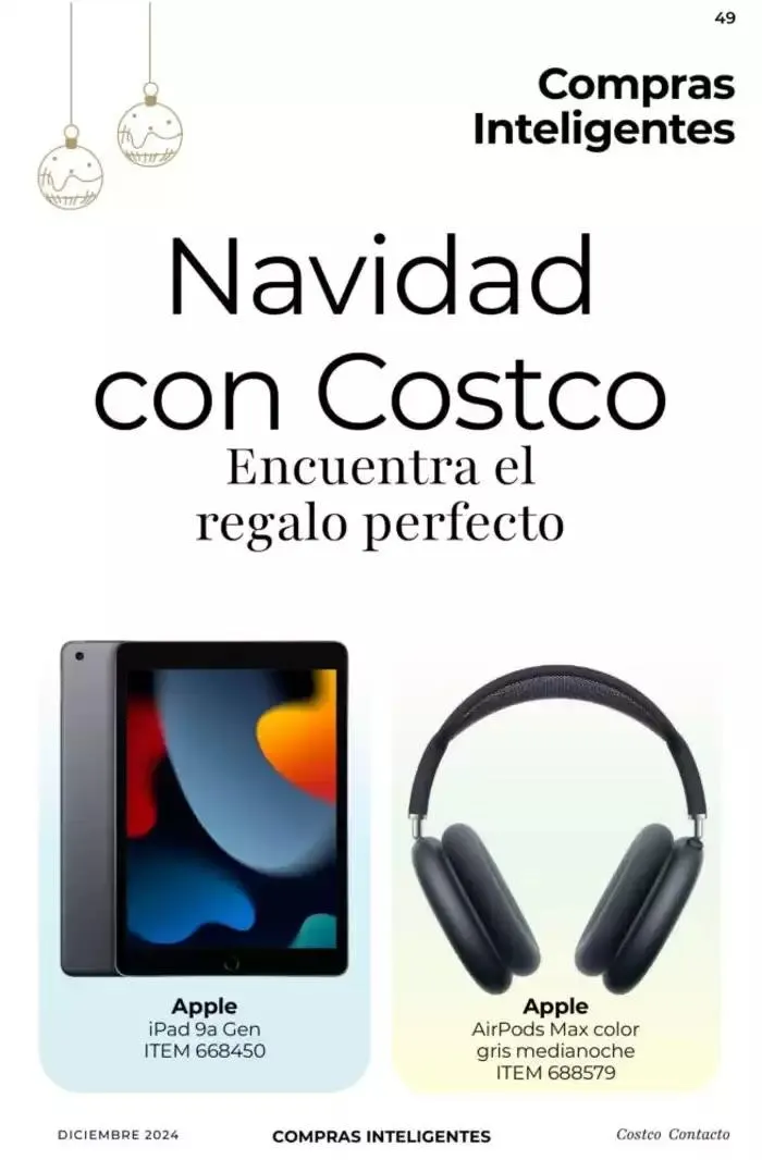 Catálogo de Costco Contacto 10 de diciembre al 31 de diciembre 2024 - Pagina 91