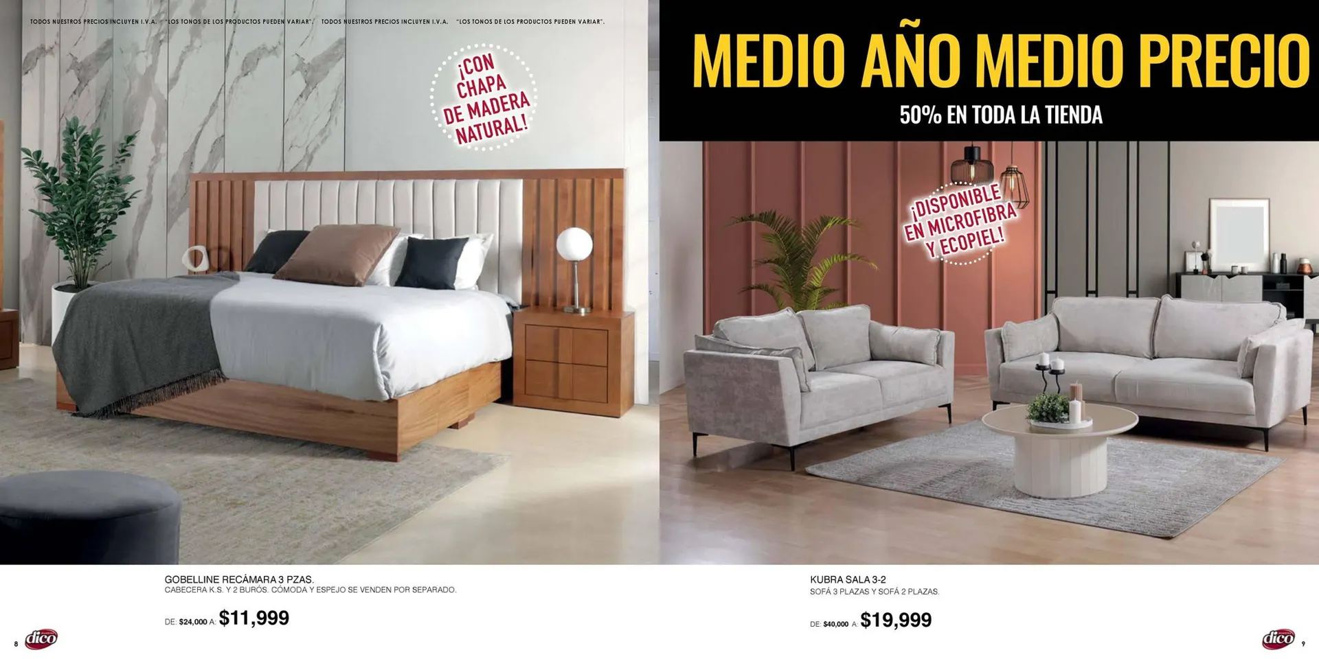 Catálogo de Catálogo Muebles Dico 12 de agosto al 31 de agosto 2025 - Pagina 5