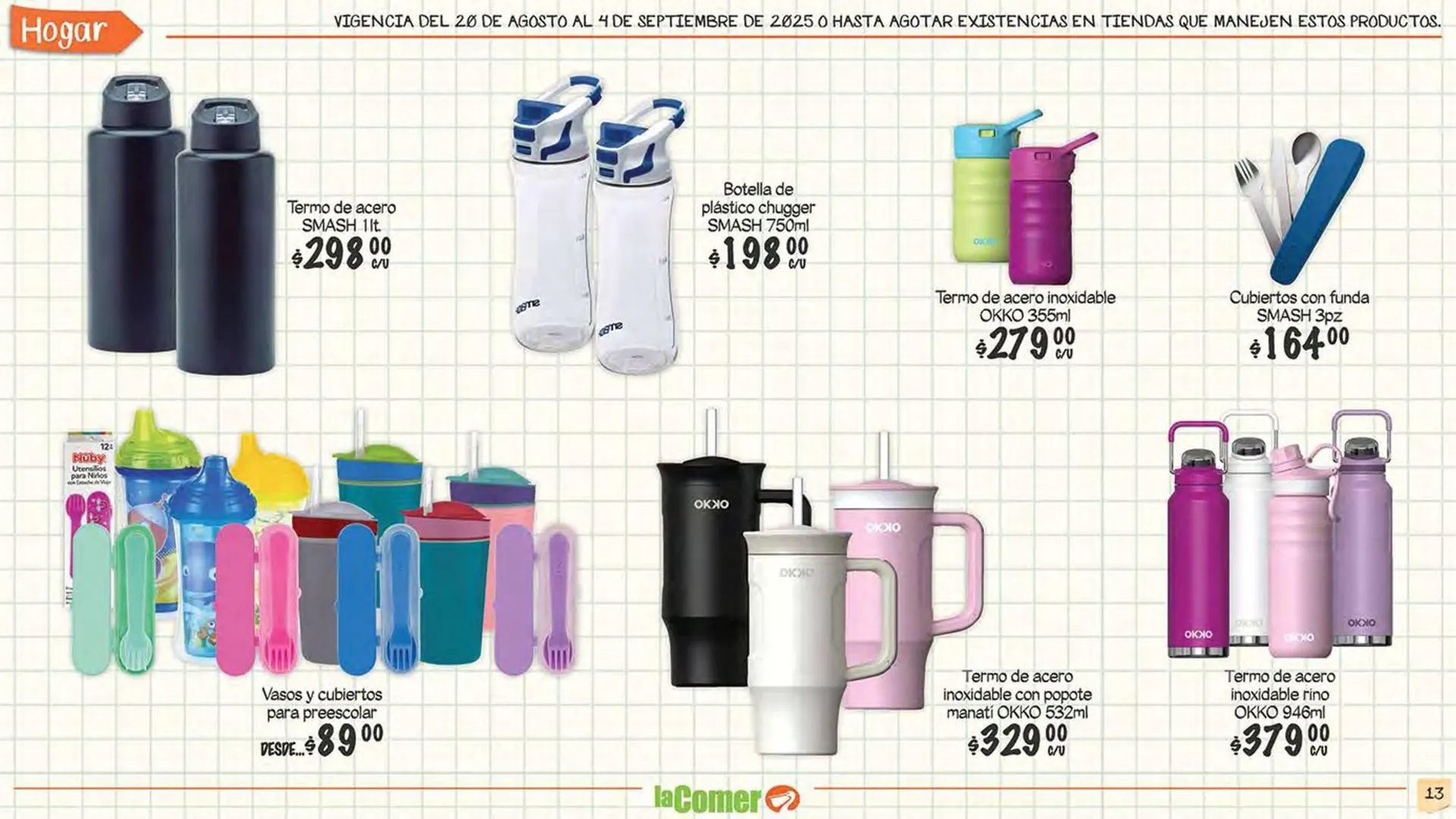 Catálogo de Catálogo La Comer 20 de agosto al 4 de septiembre 2025 - Pagina 13