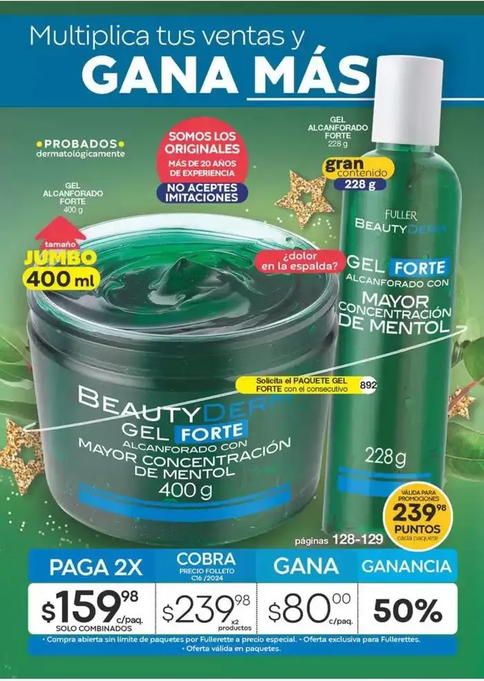 Catálogo de Fuller REVISTA GANA MÁS C16 14 de noviembre al 3 de diciembre 2024 - Pagina 16