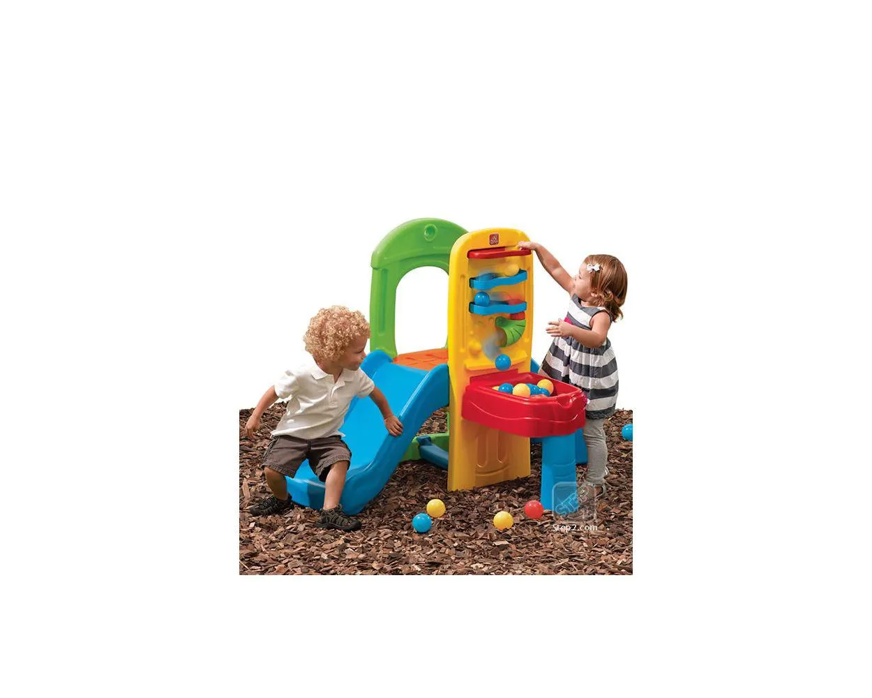 Escalador Divertido Con Juego de Pelota