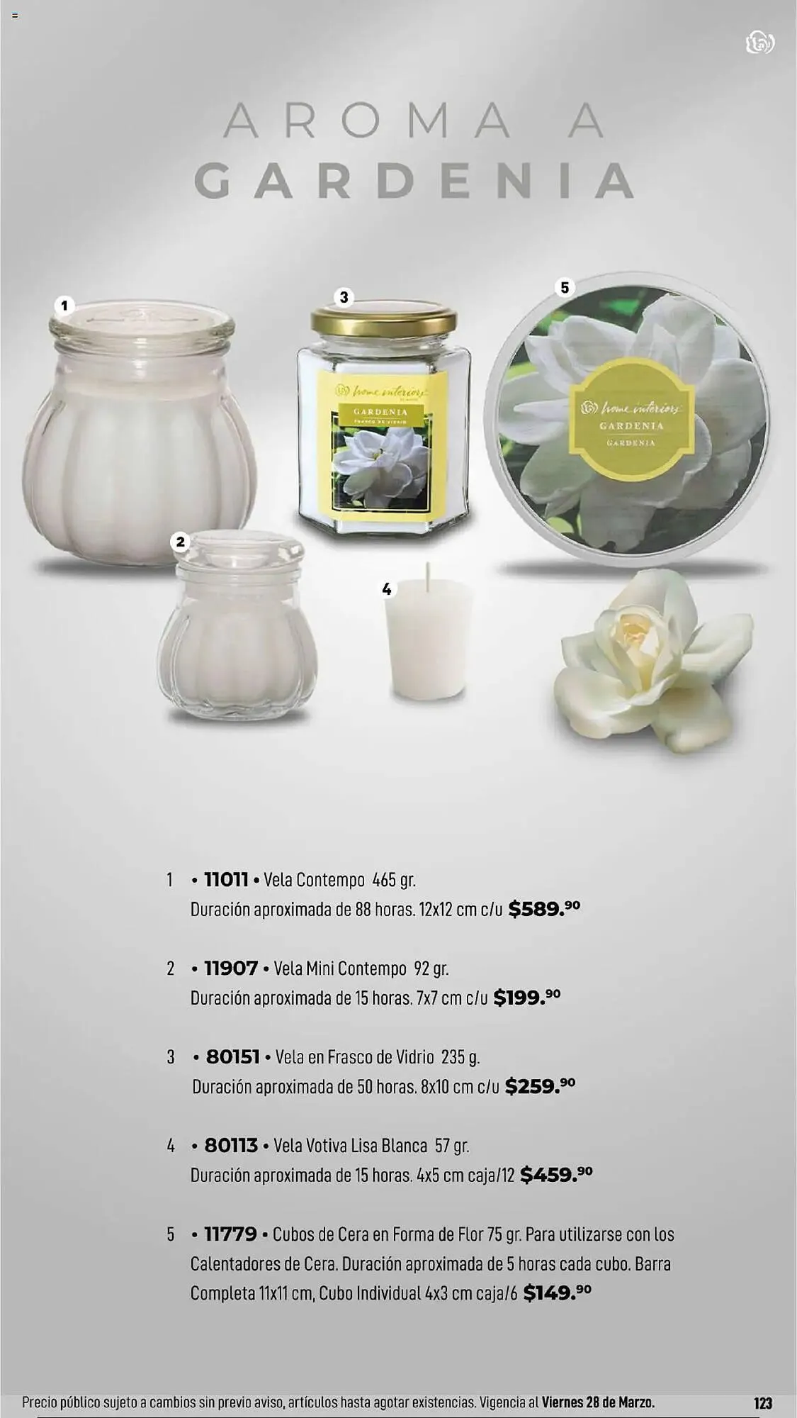 Catálogo de Catálogo Home Interiors 17 de febrero al 28 de marzo 2025 - Pagina 123