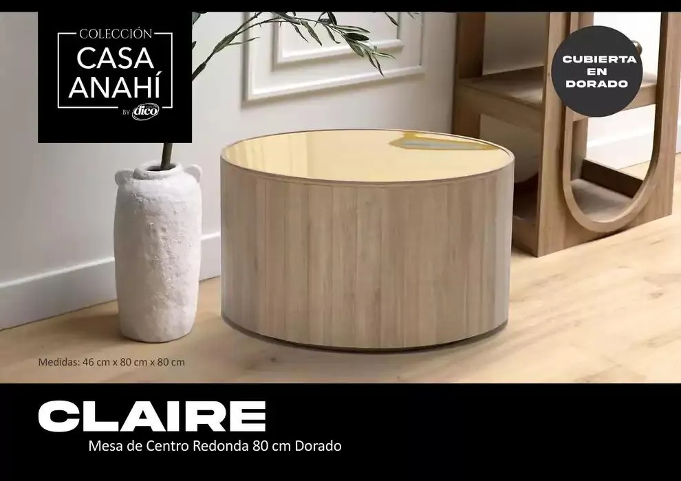 Catálogo de Muebles Dico Mesas Ocasionales Centro 2025 14 de febrero al 31 de diciembre 2025 - Pagina 13