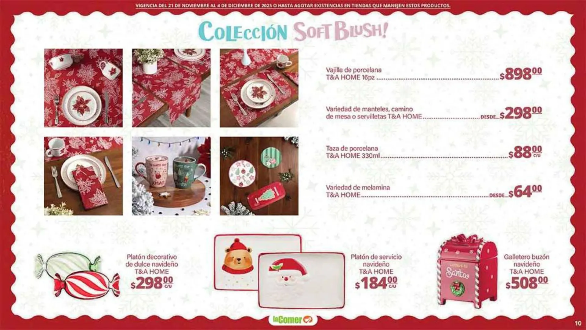 Catálogo de Folleto La Comer 21 de noviembre al 4 de diciembre 2025 - Pagina 10