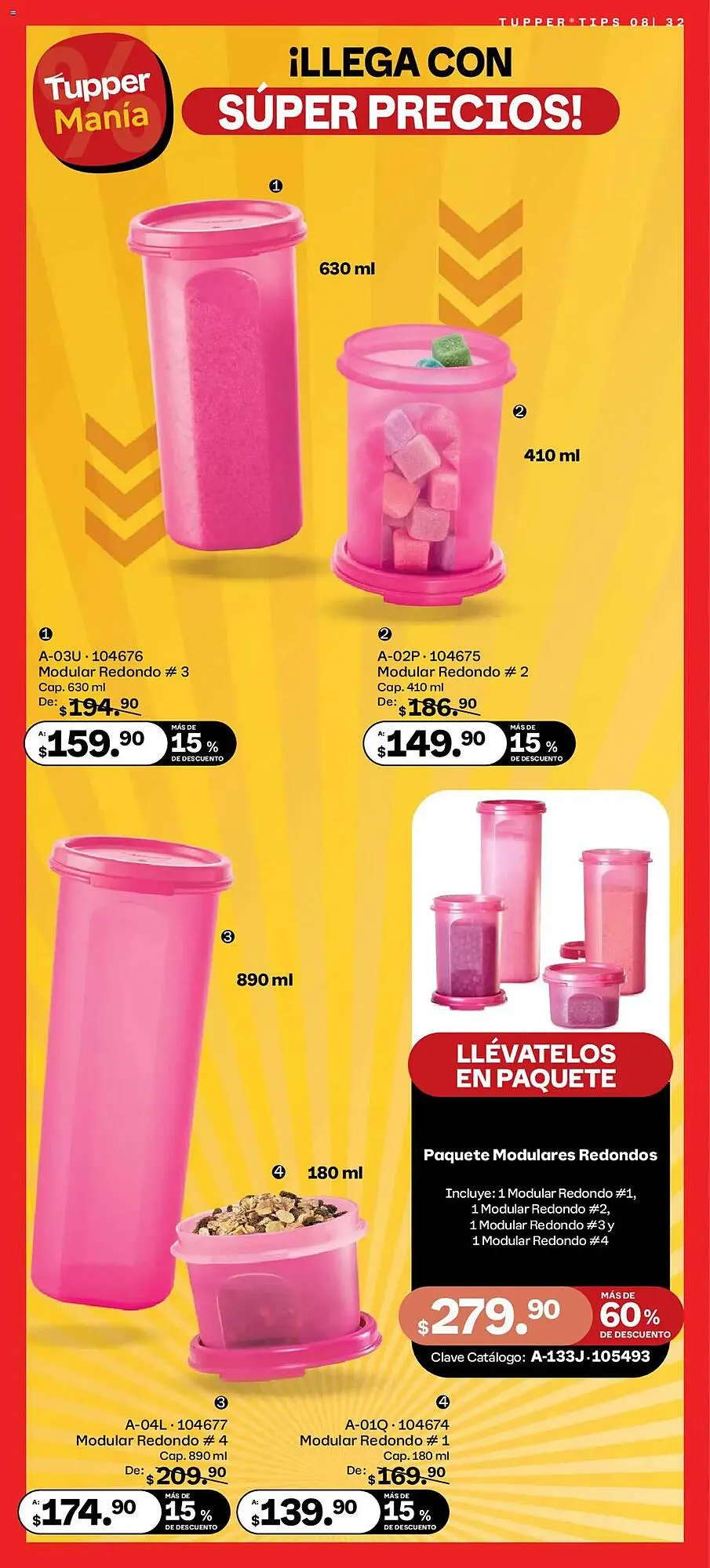 Catálogo de Catálogo Tupperware 14 de julio al 11 de agosto 2025 - Pagina 32