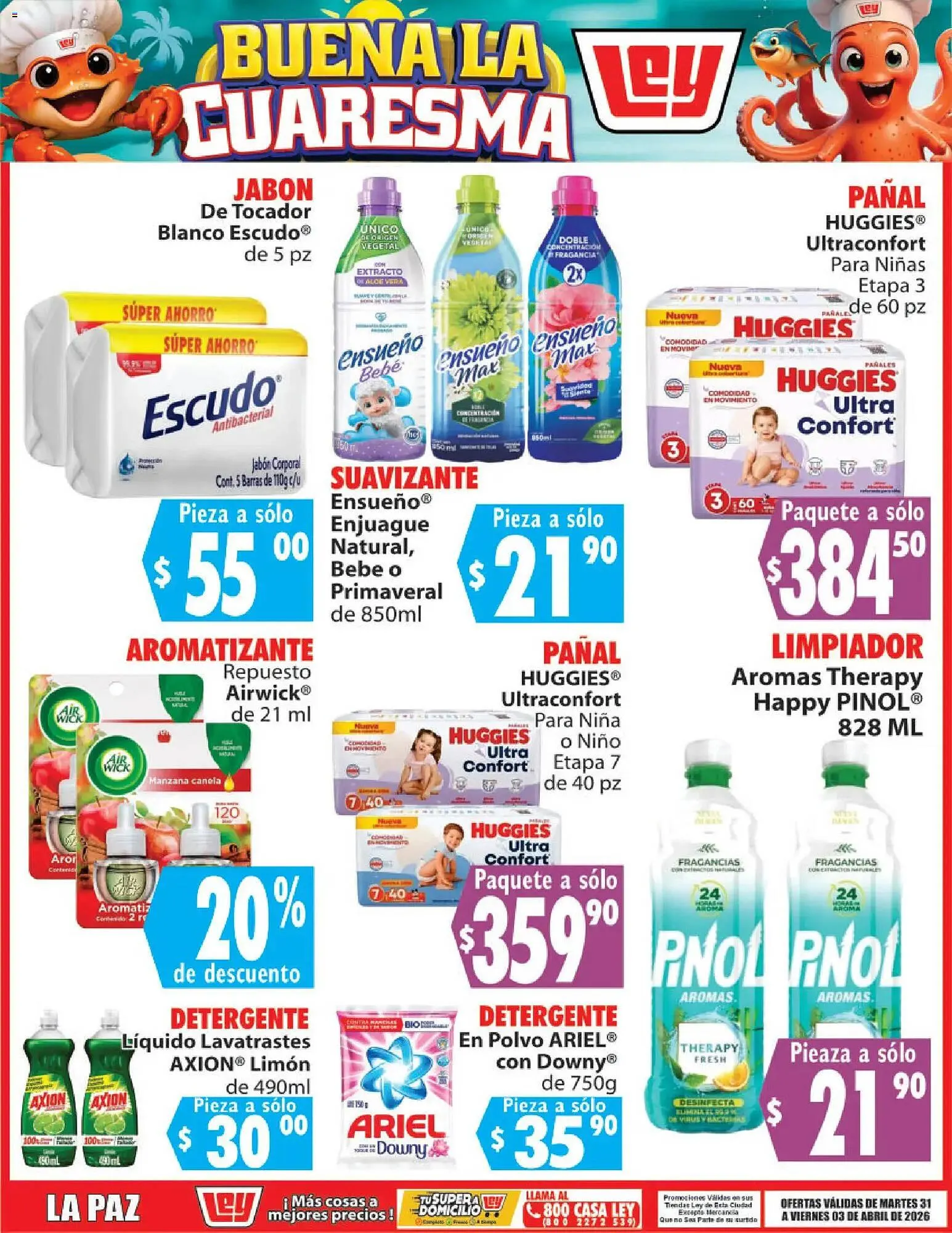 Catálogo de Folleto Casa Ley 31 de marzo al 3 de abril 2026 - Pagina 8