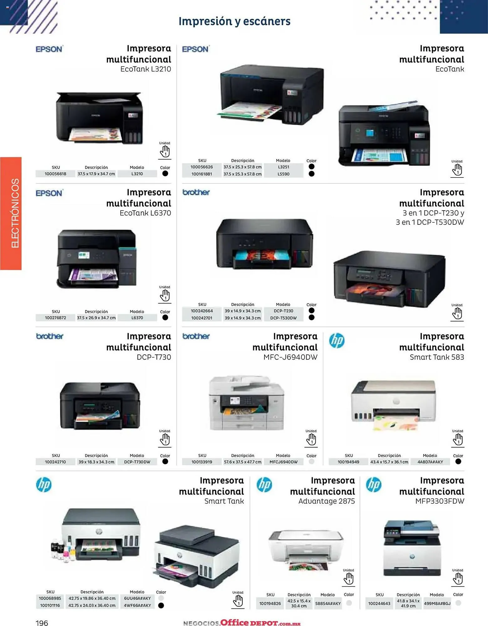 Catálogo de Catálogo Office Depot 12 de enero al 1 de enero 2027 - Pagina 198