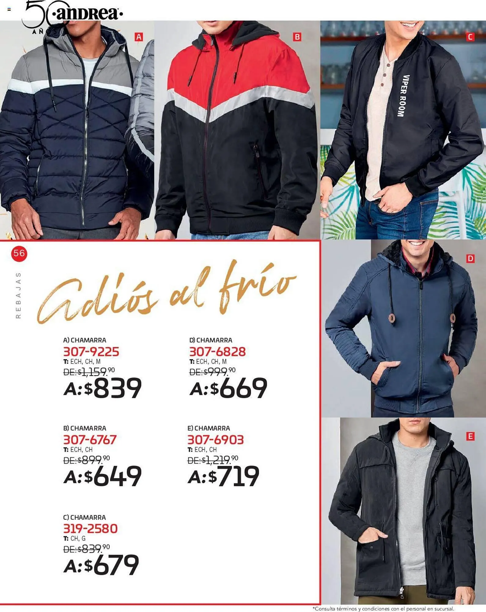 Catálogo de Catálogo Andrea 10 de diciembre al 30 de marzo 2024 - Pagina 56