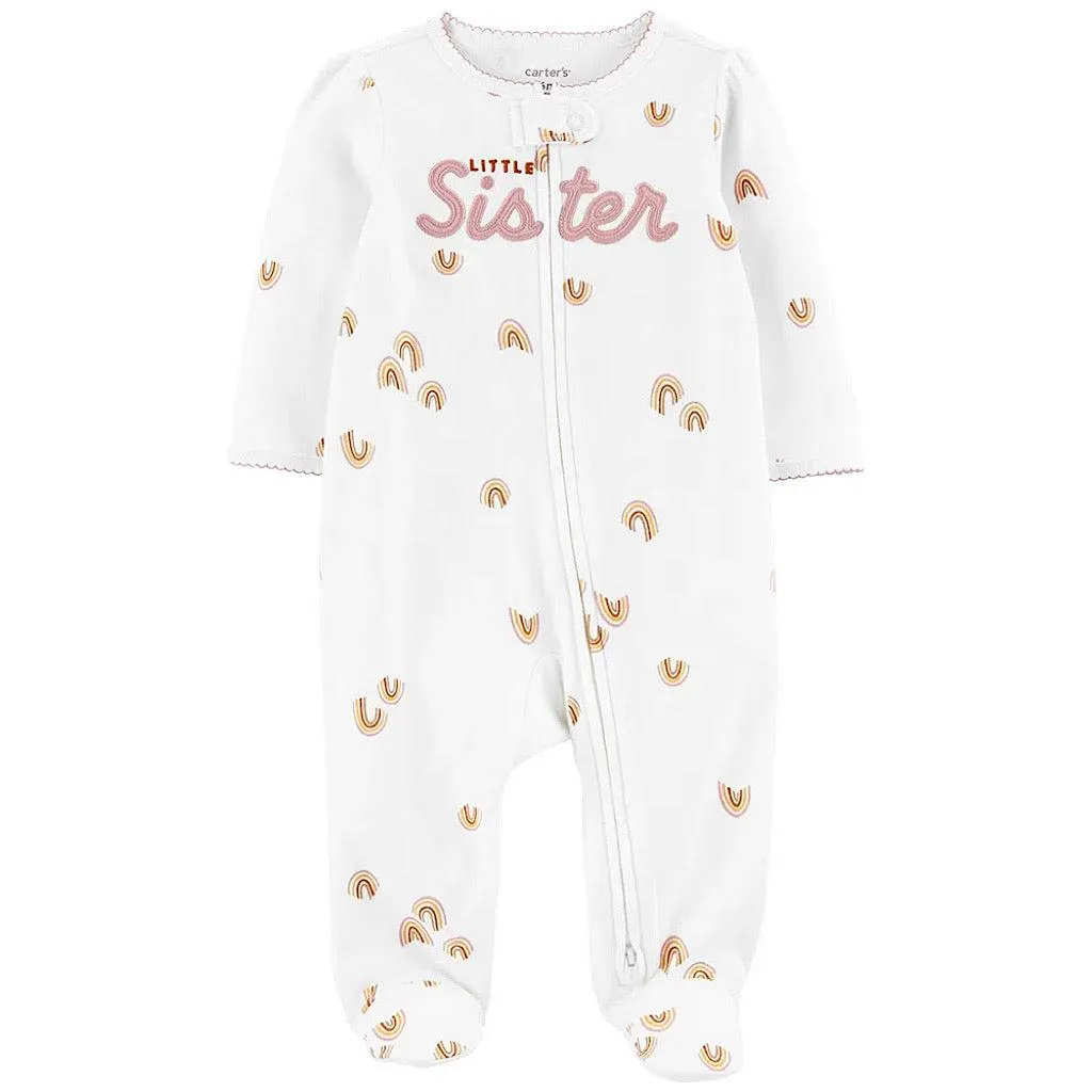 Mameluco Carter’s little sister para bebita