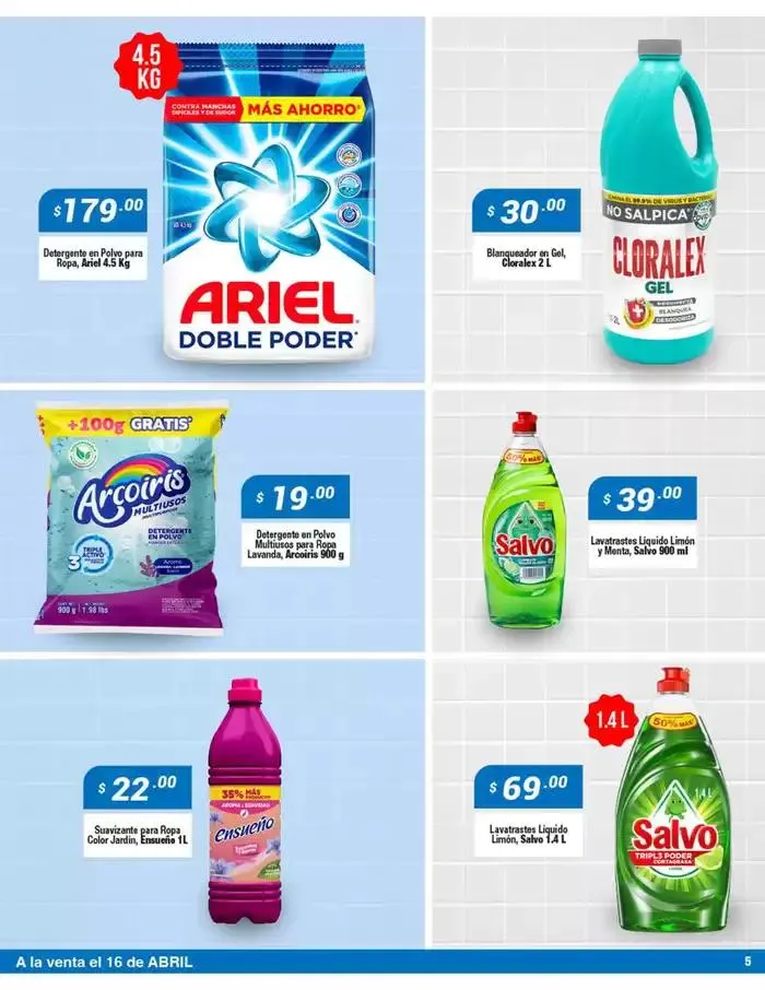 Catálogo de Volante Temporal Marzo 1 de abril al 30 de abril 2025 - Pagina 4