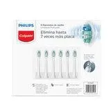 Philips Colgate, Sonic Pro Refills Edición Cuidado de Encías y Limpieza Profunda, 6 piezas