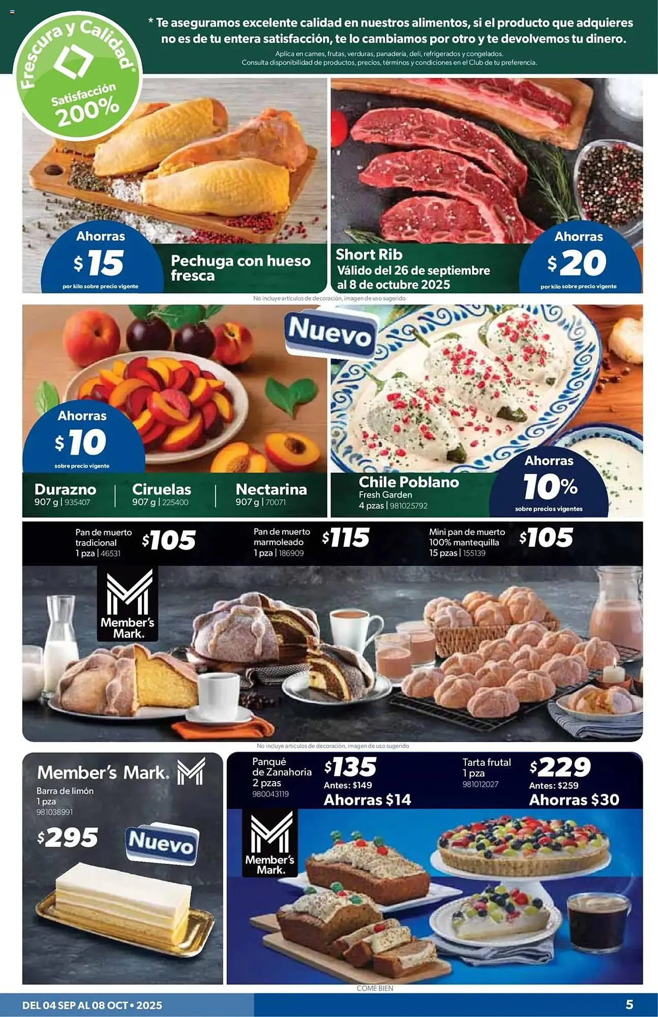 Catálogo de Catálogo Sam's Club 4 de septiembre al 8 de octubre 2025 - Pagina 5