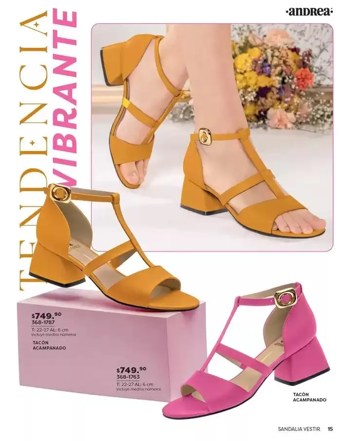 Catálogo de ANDREA | CALZADO DAMA 26 de enero al 24 de mayo 2025 - Pagina 15