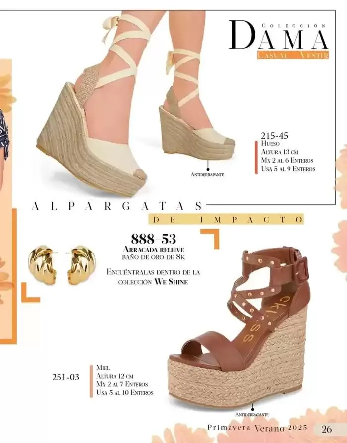 Catálogo de Catálogo Primavera - Verano Dama 8 de enero al 30 de junio 2025 - Pagina 19