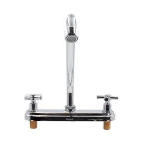 MEZCLADORA 8" P/FREGADERO 8-IM CROMO RUGO