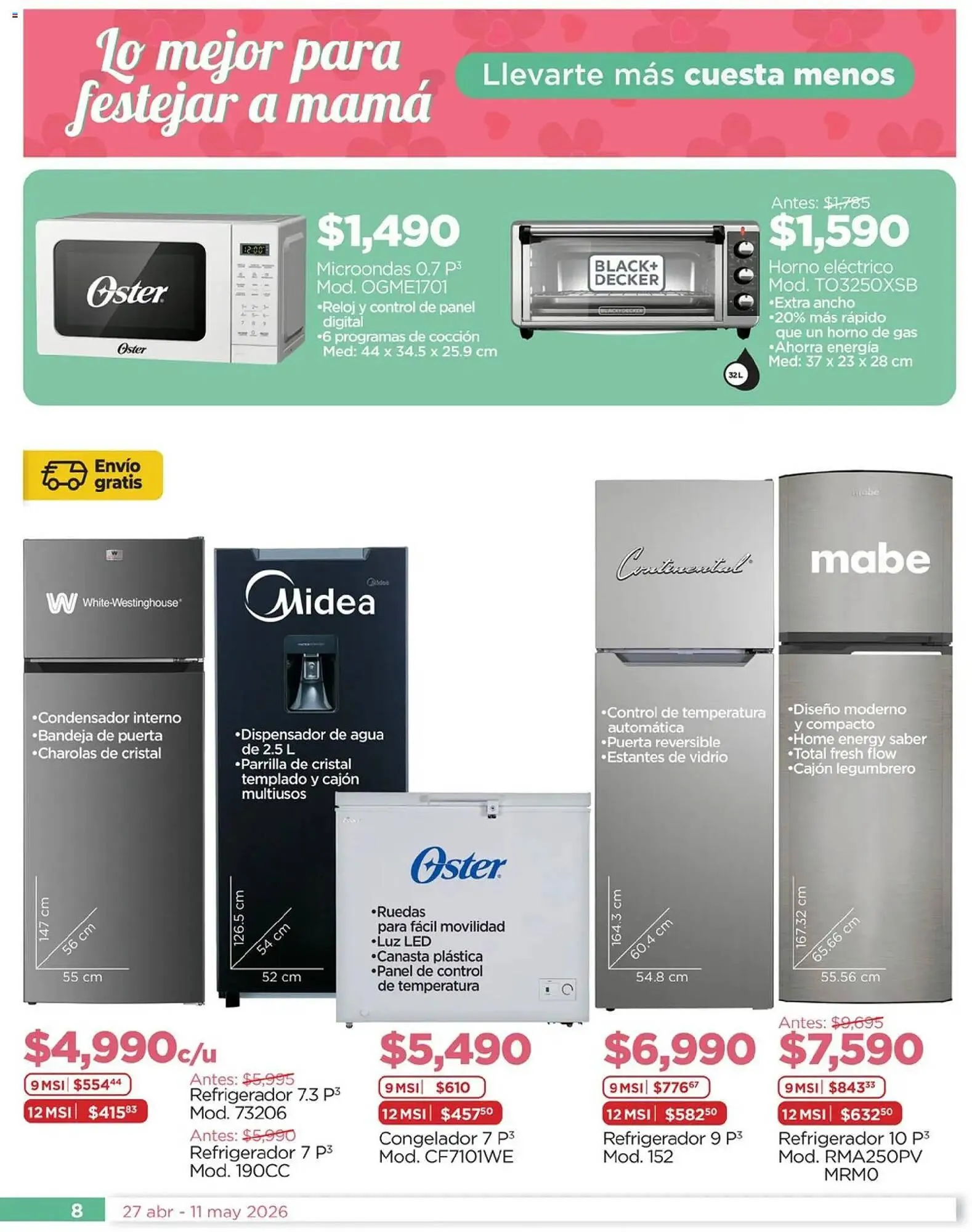 Catálogo de Folleto Chedraui 27 de abril al 12 de mayo 2026 - Pagina 8