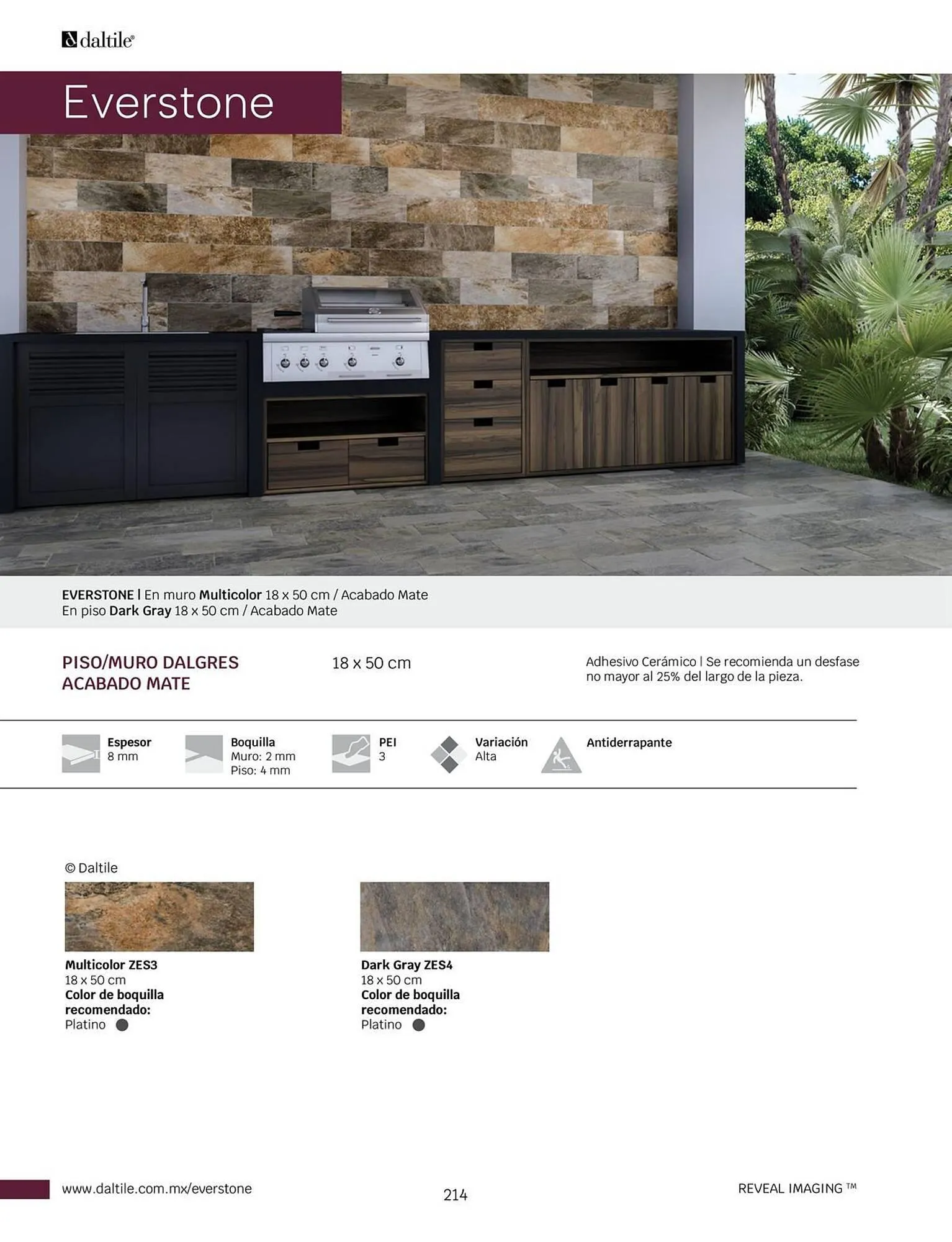 Catálogo de Catálogo Daltile 1 de enero al 31 de diciembre 2024 - Pagina 214