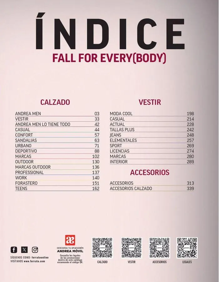 Catálogo de ANDREA - CALZADO CABALLERO 26 de agosto al 25 de enero 2025 - Pagina 108