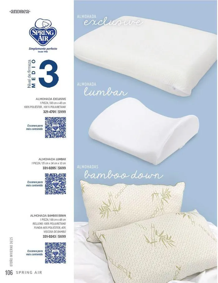 Catálogo de ANDREA - ANDREA HOME 26 de agosto al 25 de enero 2025 - Pagina 7